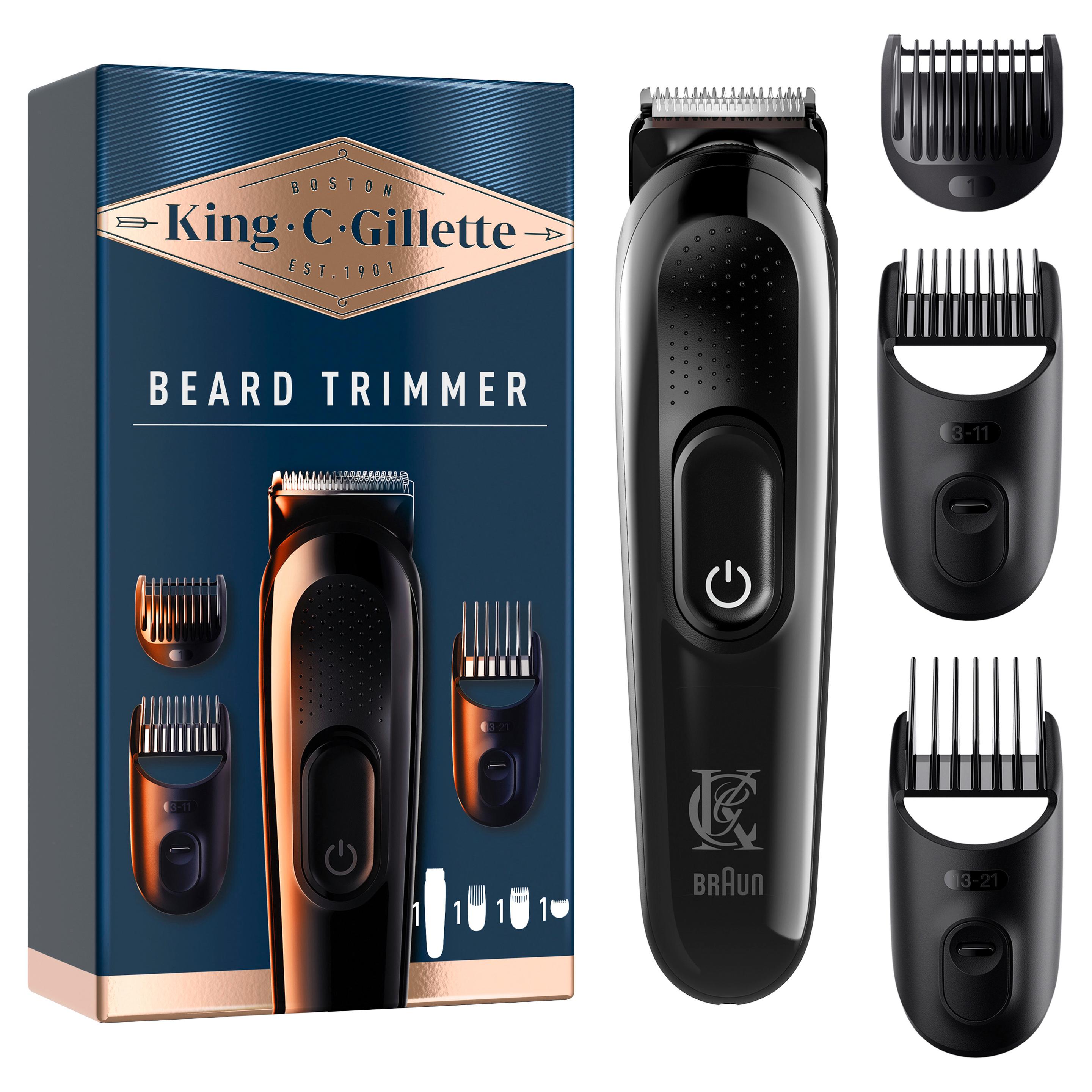 Gillette Rasierer King C. Elektrischer Barttrimmer