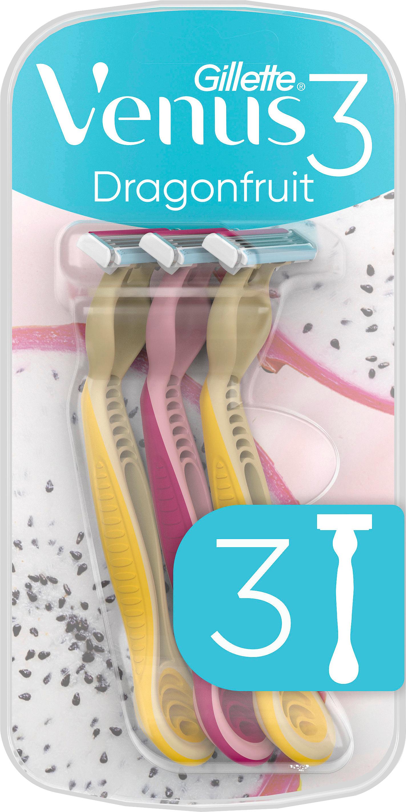 Gillette Venus Rasierer 3 Dragonfruit