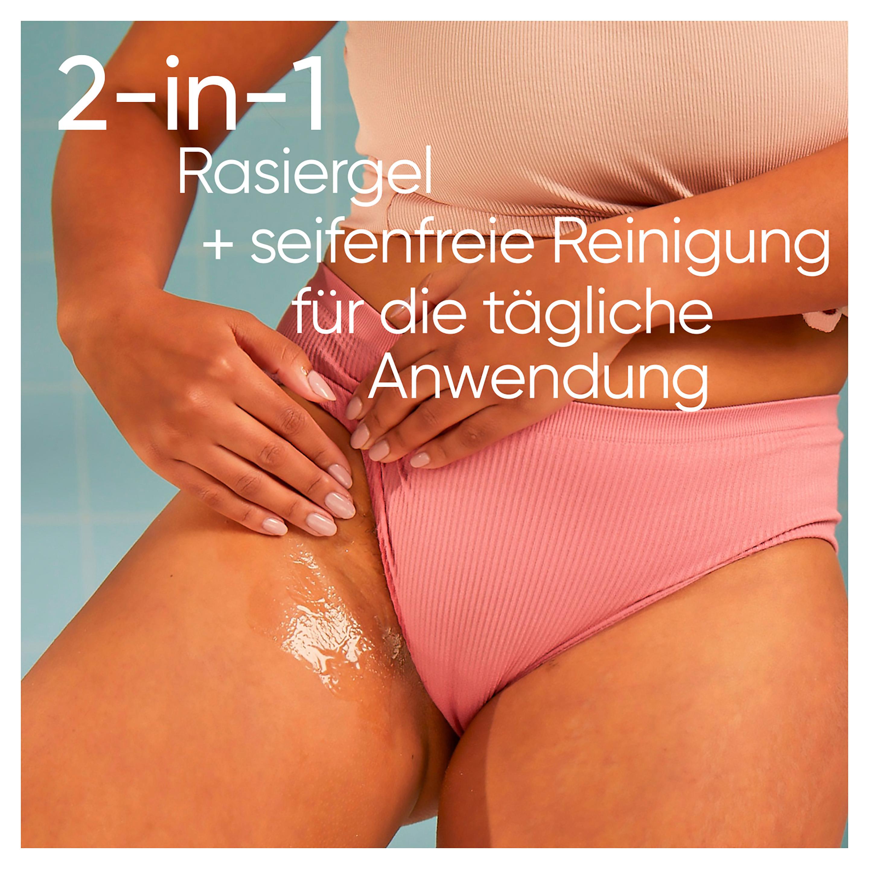 Produktbild Gillette VENUS Satin Care Intimpflege 2-in1 Reinigungs- und Rasiergel 3 von 10