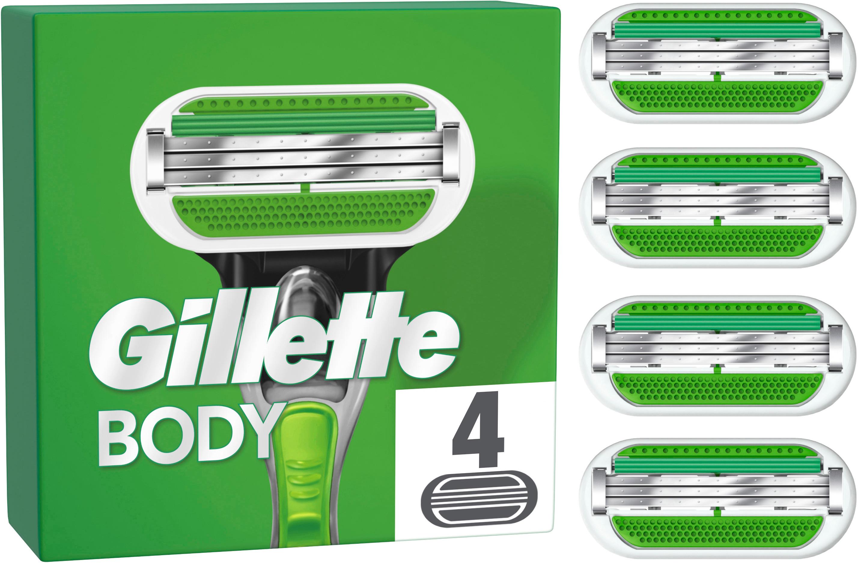 Gillette Rasierklingen Body 4er