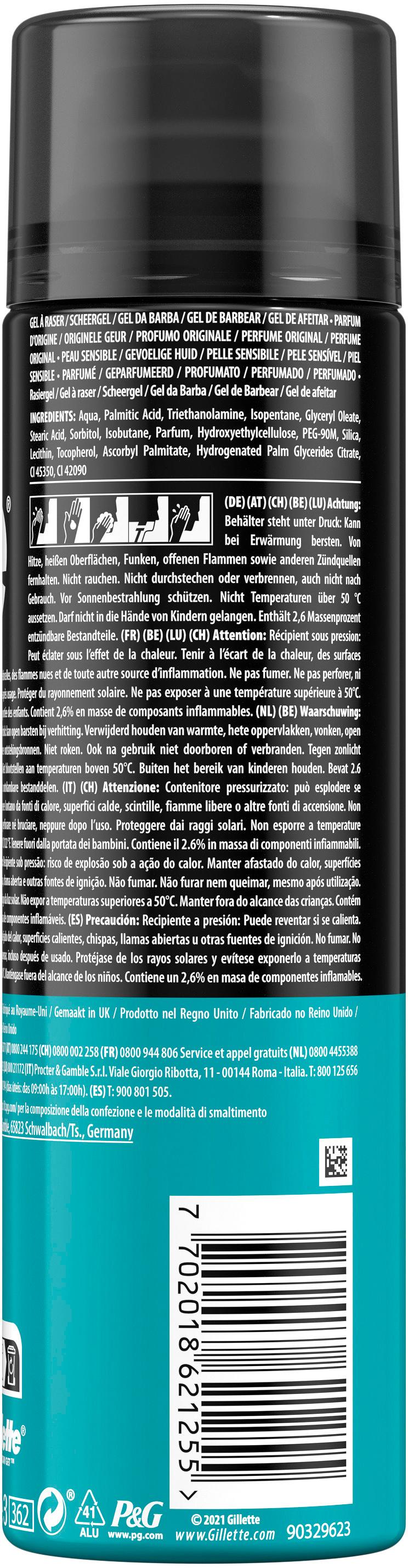 Produktbild Gillette Rasiergel Sensitive Basis 200 ml 2 von 10