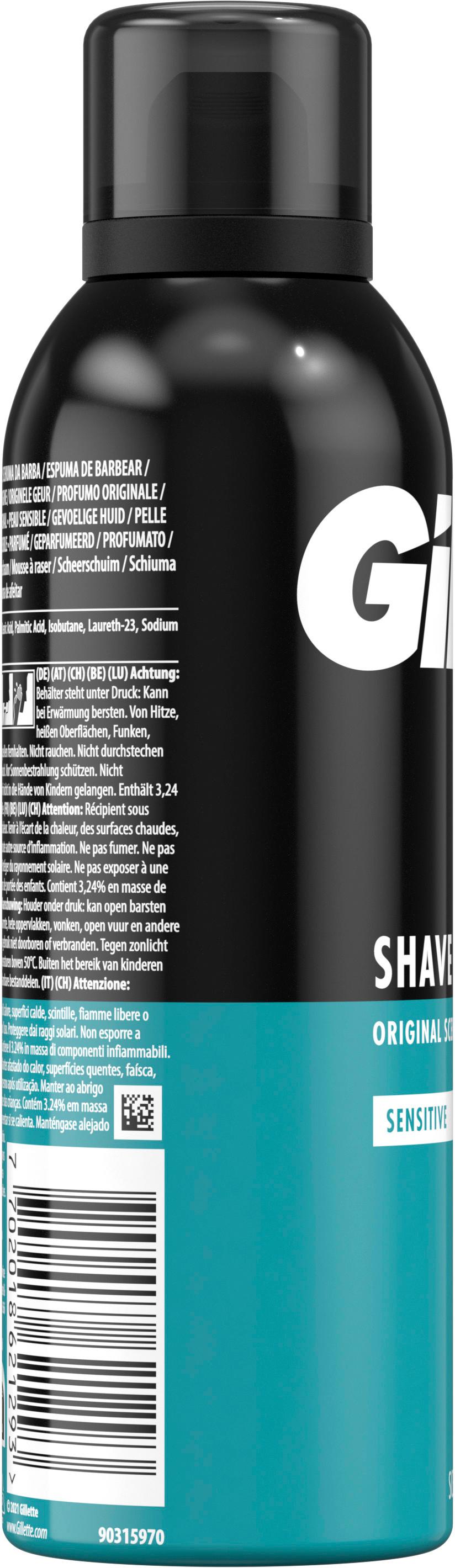 Produktbild Gillette Rasierschaum Sensitive Basis 200ml 5 von 9