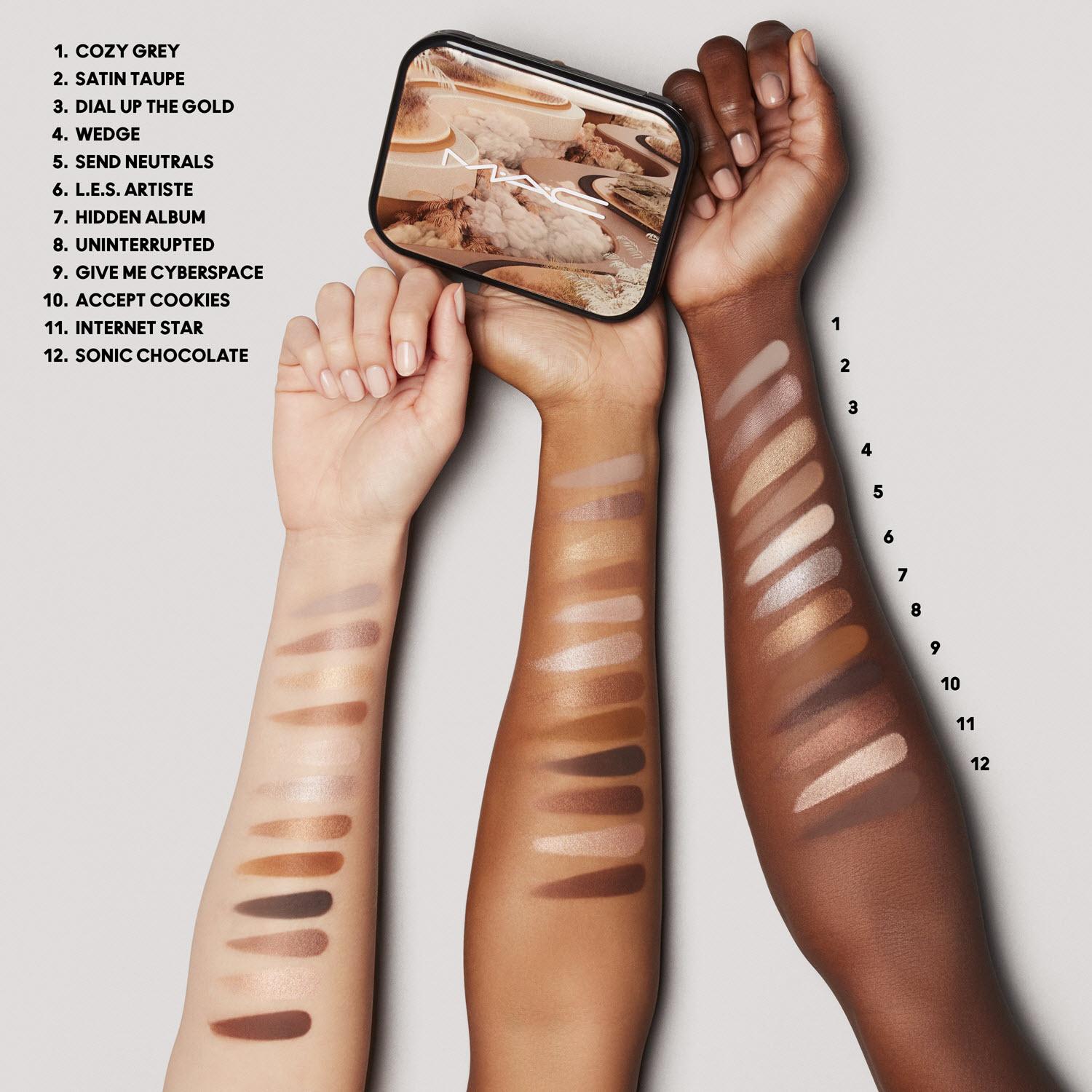 Produktbild MAC Eyeshadow Palette Unfiltered Nudes 2 von 2