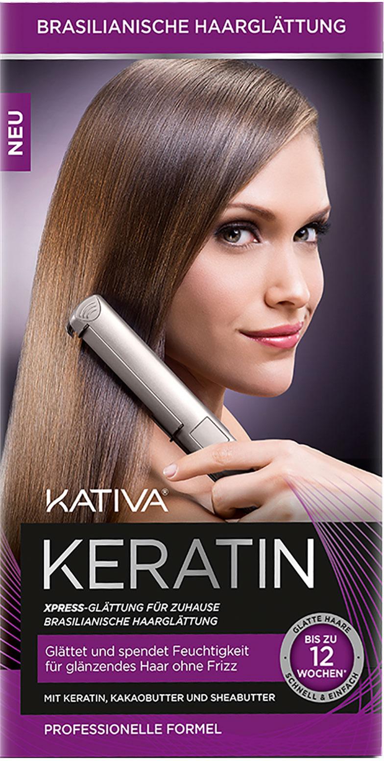 KATIVA Keratin Xpress Haarglättung für Zuhause