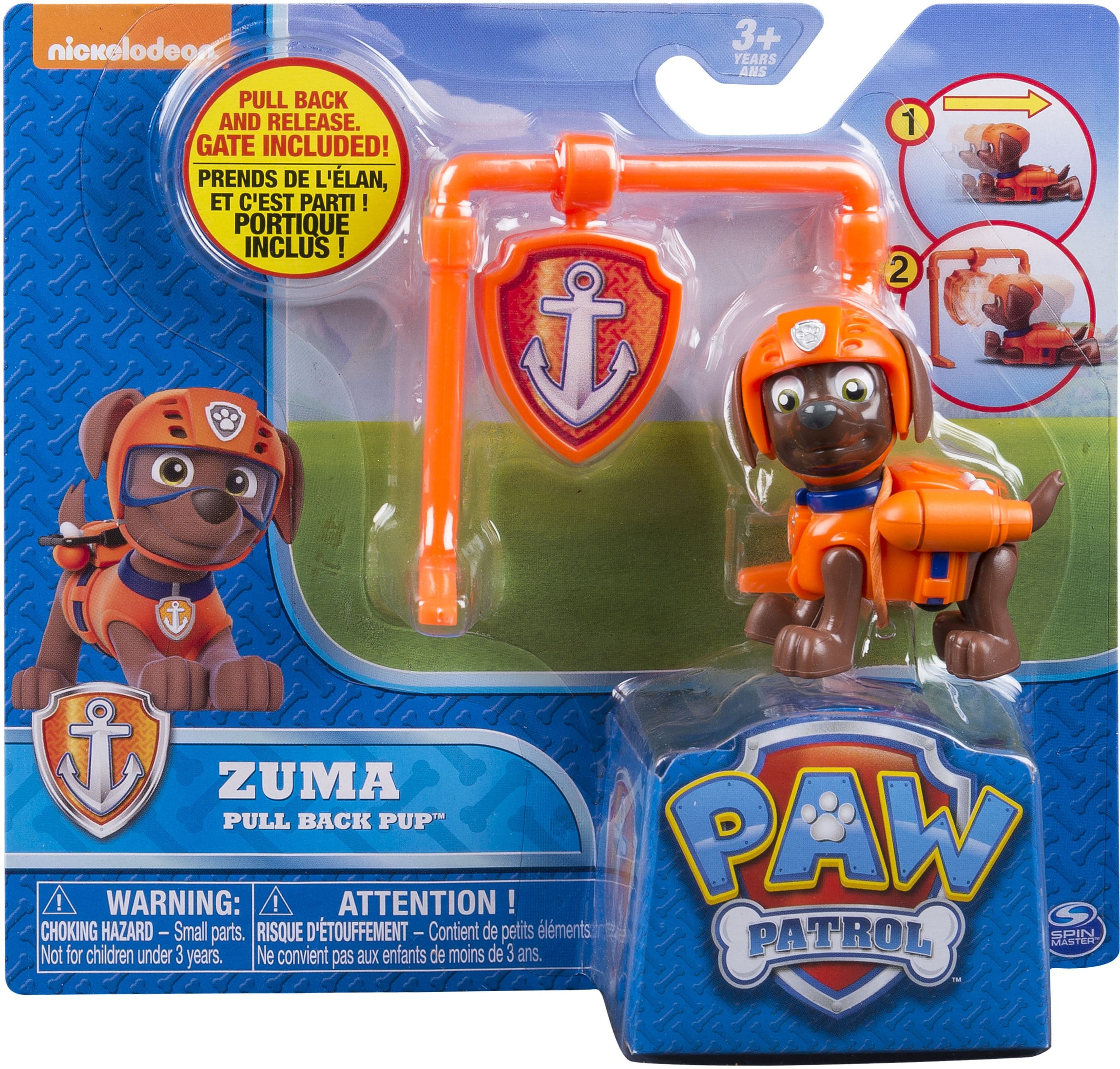 Produktbild Spin Master - PAW Patrol Action Pack Pup Figuren mit Aufsteck - Uniformen - sortiert - Zufallsauswahl 2 von 8