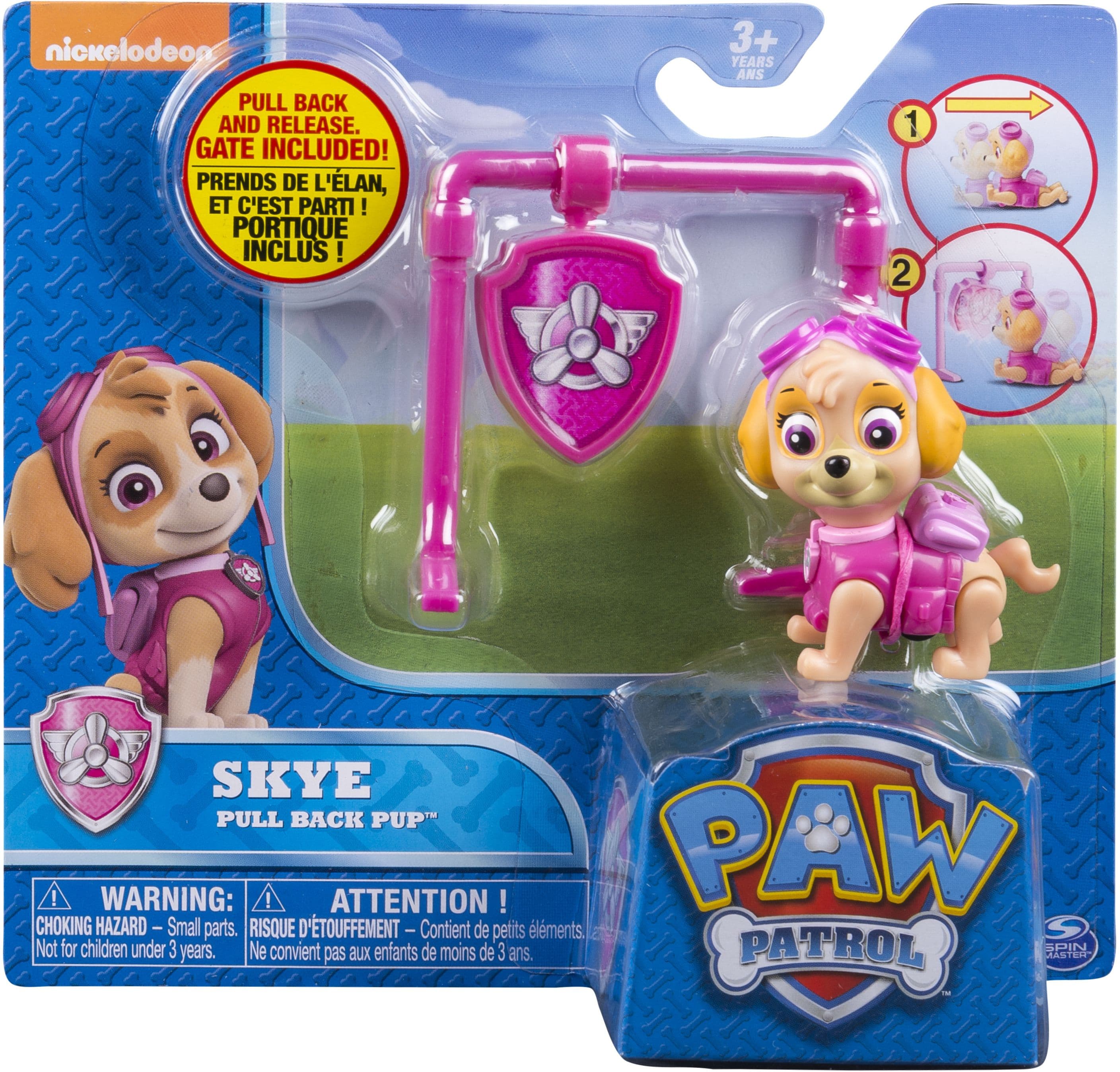Produktbild Spin Master - PAW Patrol Action Pack Pup Figuren mit Aufsteck - Uniformen - sortiert - Zufallsauswahl 5 von 8