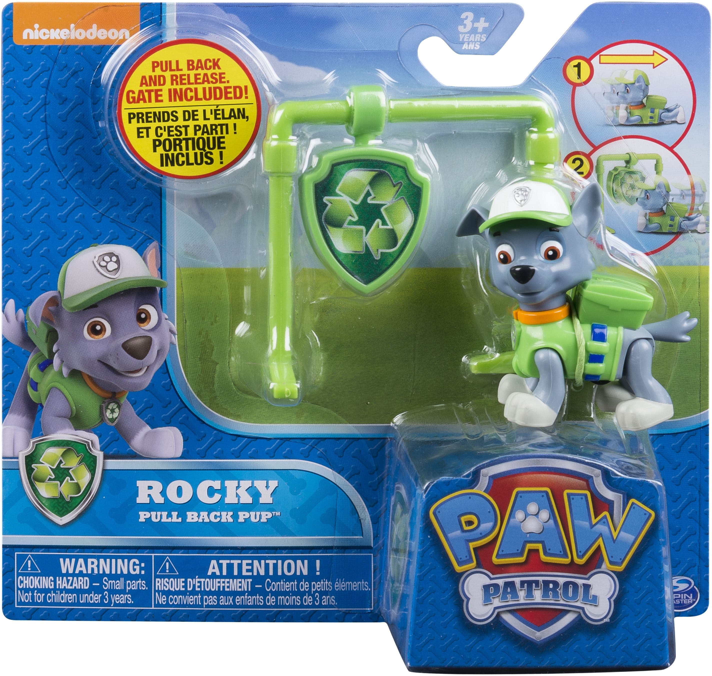 Produktbild Spin Master - PAW Patrol Action Pack Pup Figuren mit Aufsteck - Uniformen - sortiert - Zufallsauswahl 6 von 8