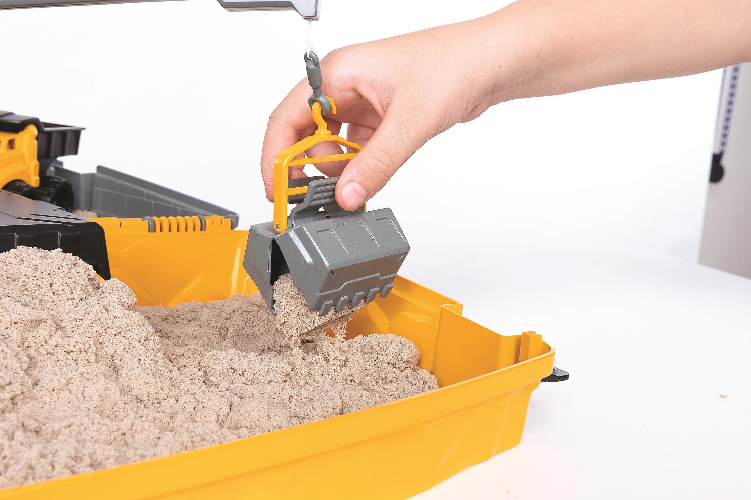 Produktbild Spin Master - Kinetic Sand - Construction Folding Sandbox 907 g 4 von 5