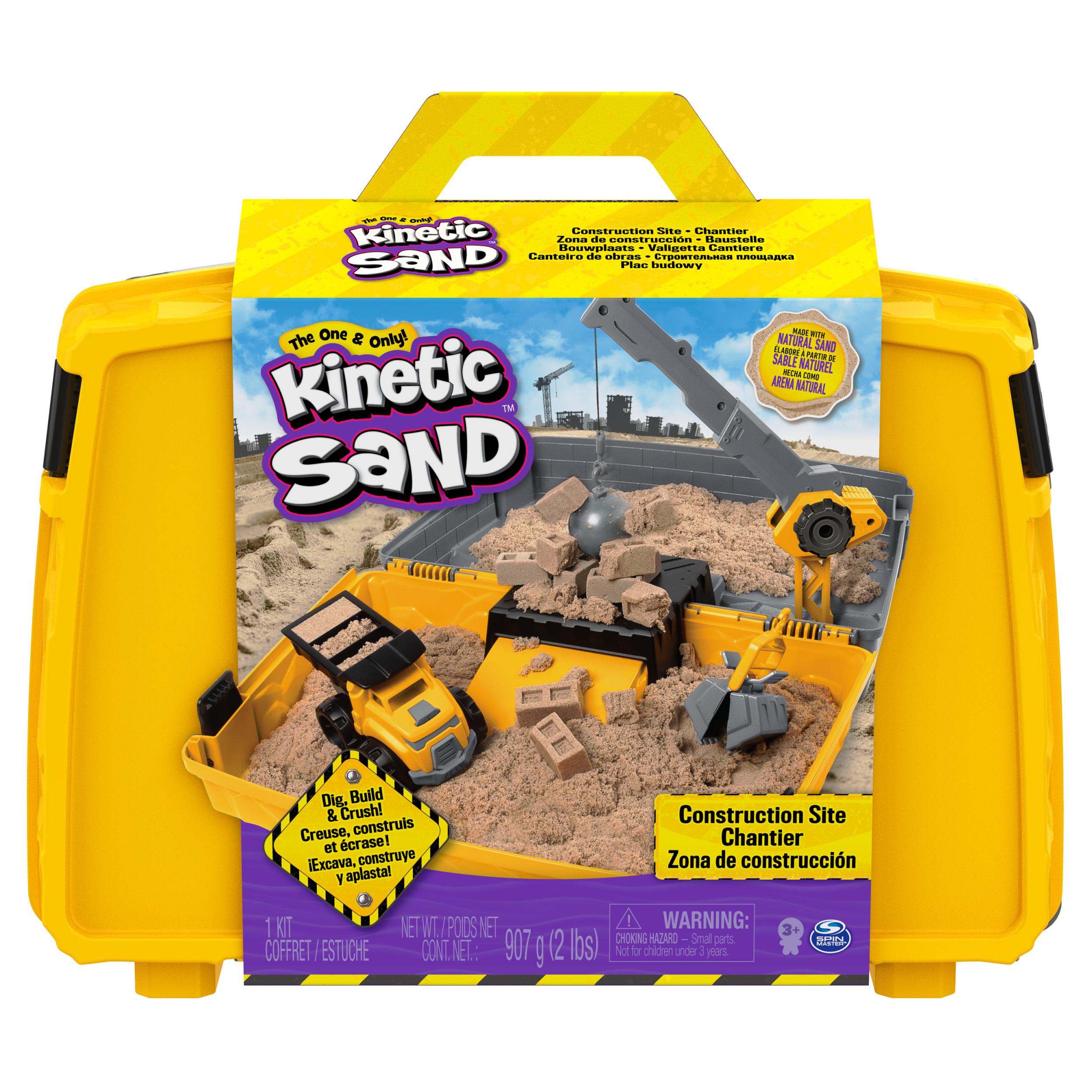 Spin Master - Kinetic Sand - Construction Folding Sandbox 907 g