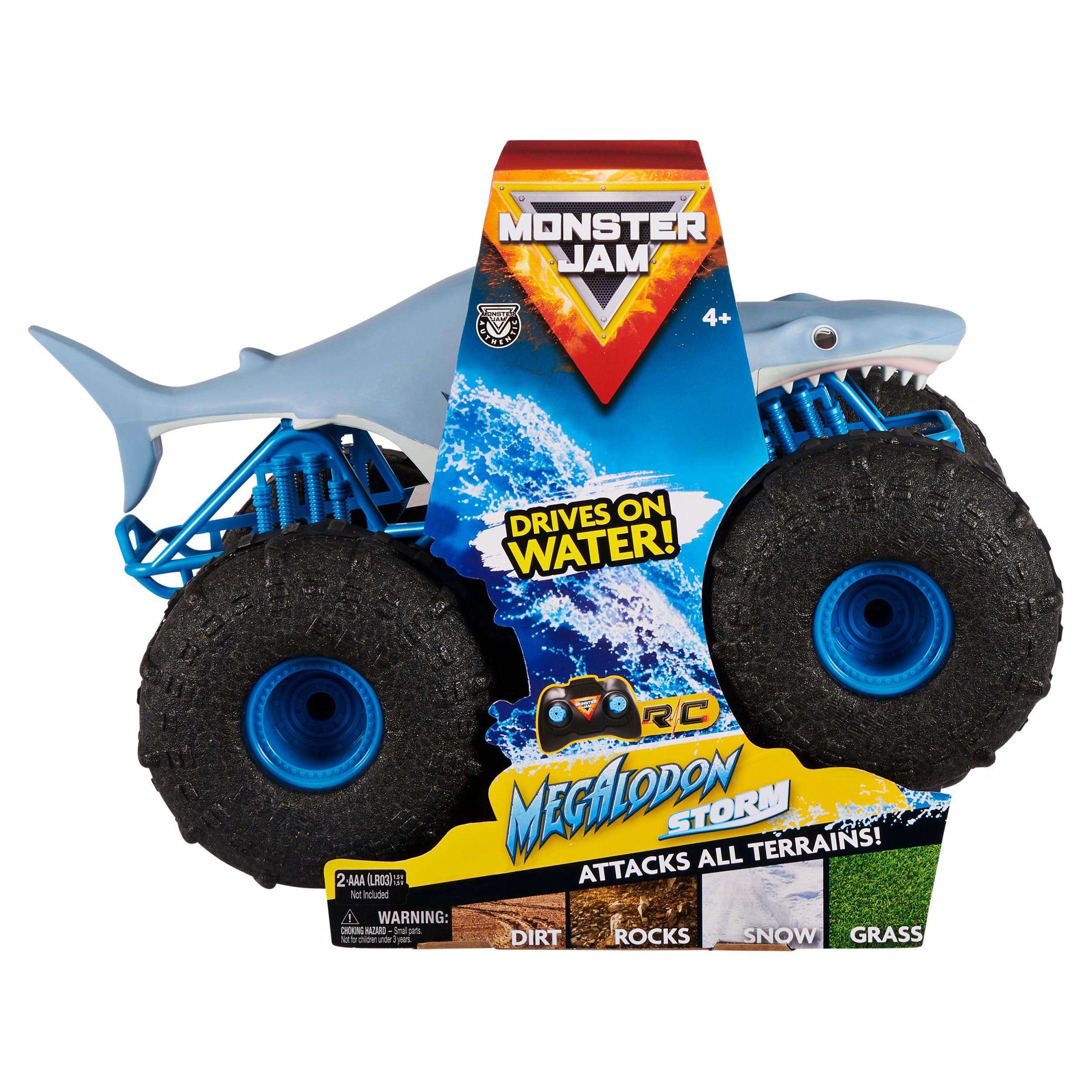 Produktbild Spin Master - Monster Jam - Megalodon Storm Amphibienfahrzeug 3 von 8