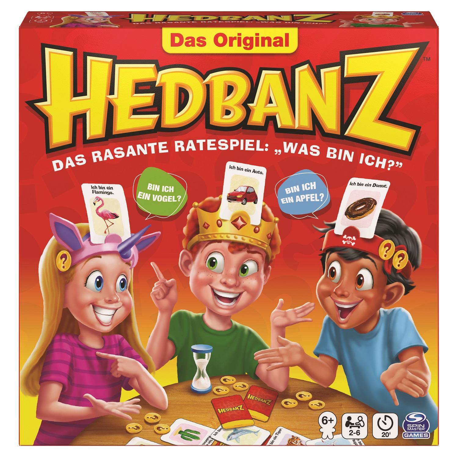 Produktbild Spin Master Games - Hedbanz - das rasante Ratespiel für die ganze Familie - Neuauflage mit tollem Spielmaterial 9 von 10