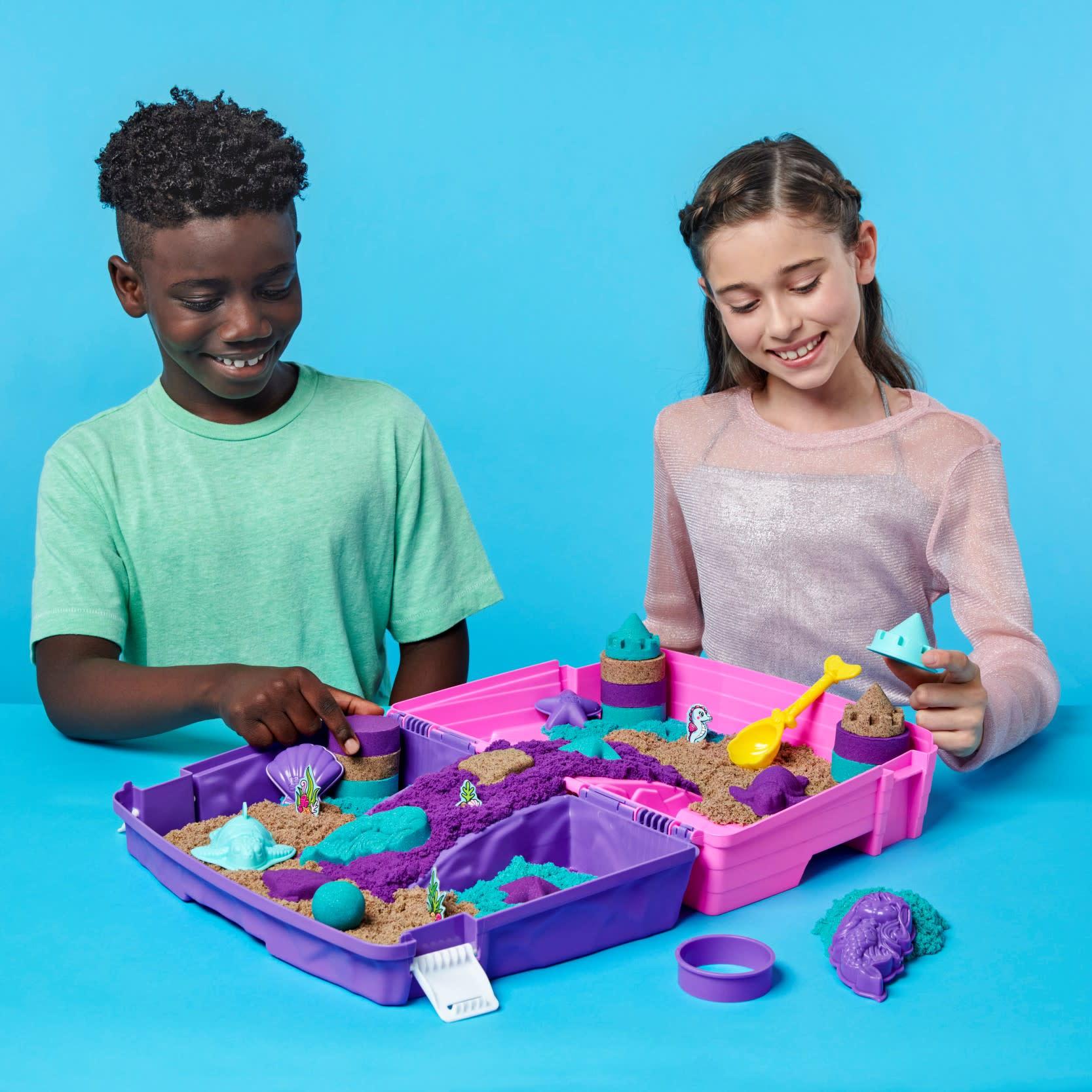 Produktbild Spin Master - Kinetic Sand Meerjungfrauen Koffer 2 von 8