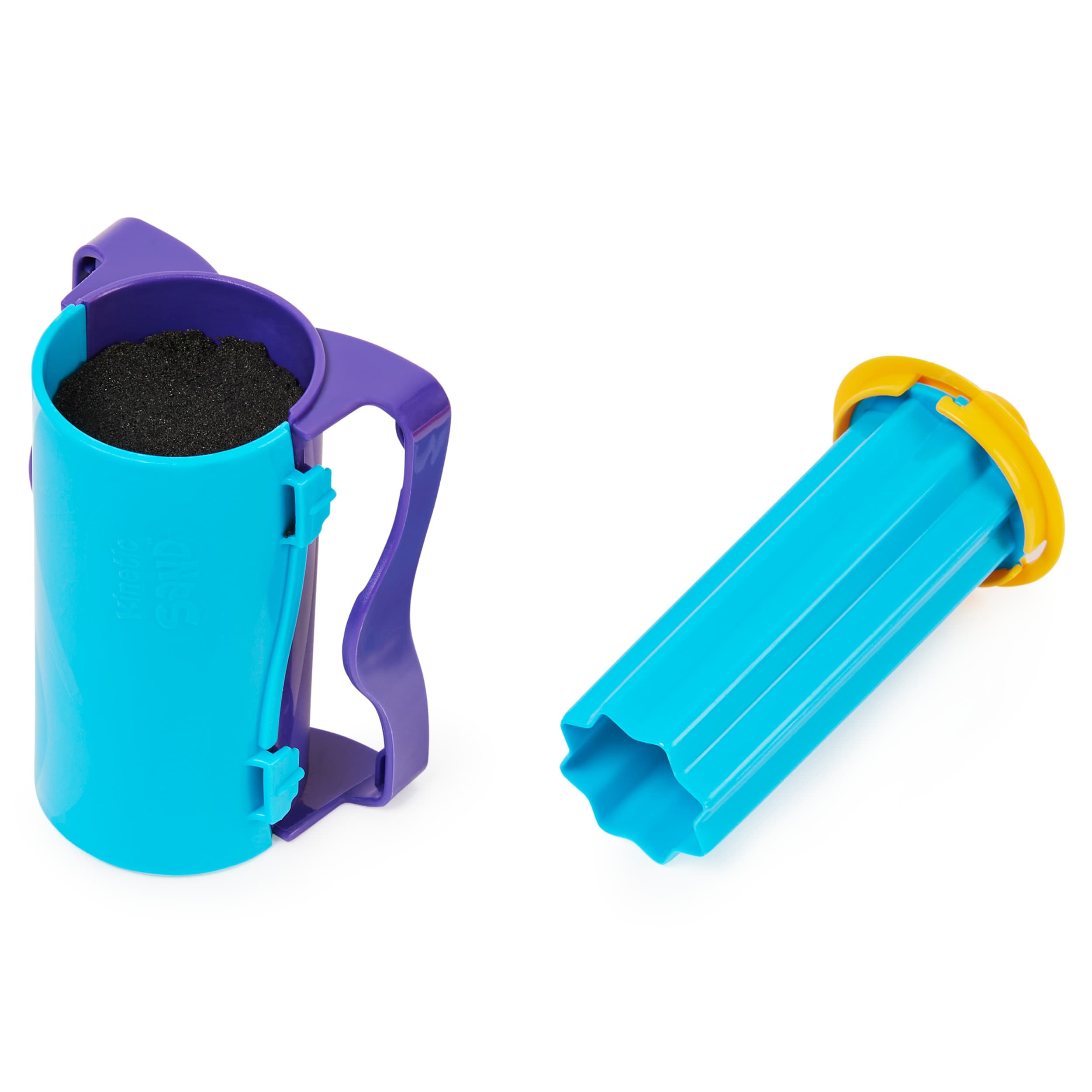 Produktbild Spin Master - Kinetic Sand Slice n Surprise Set - mit 3 Sandfarben und 7 Werkzeugen für tolle Muster 2 von 9