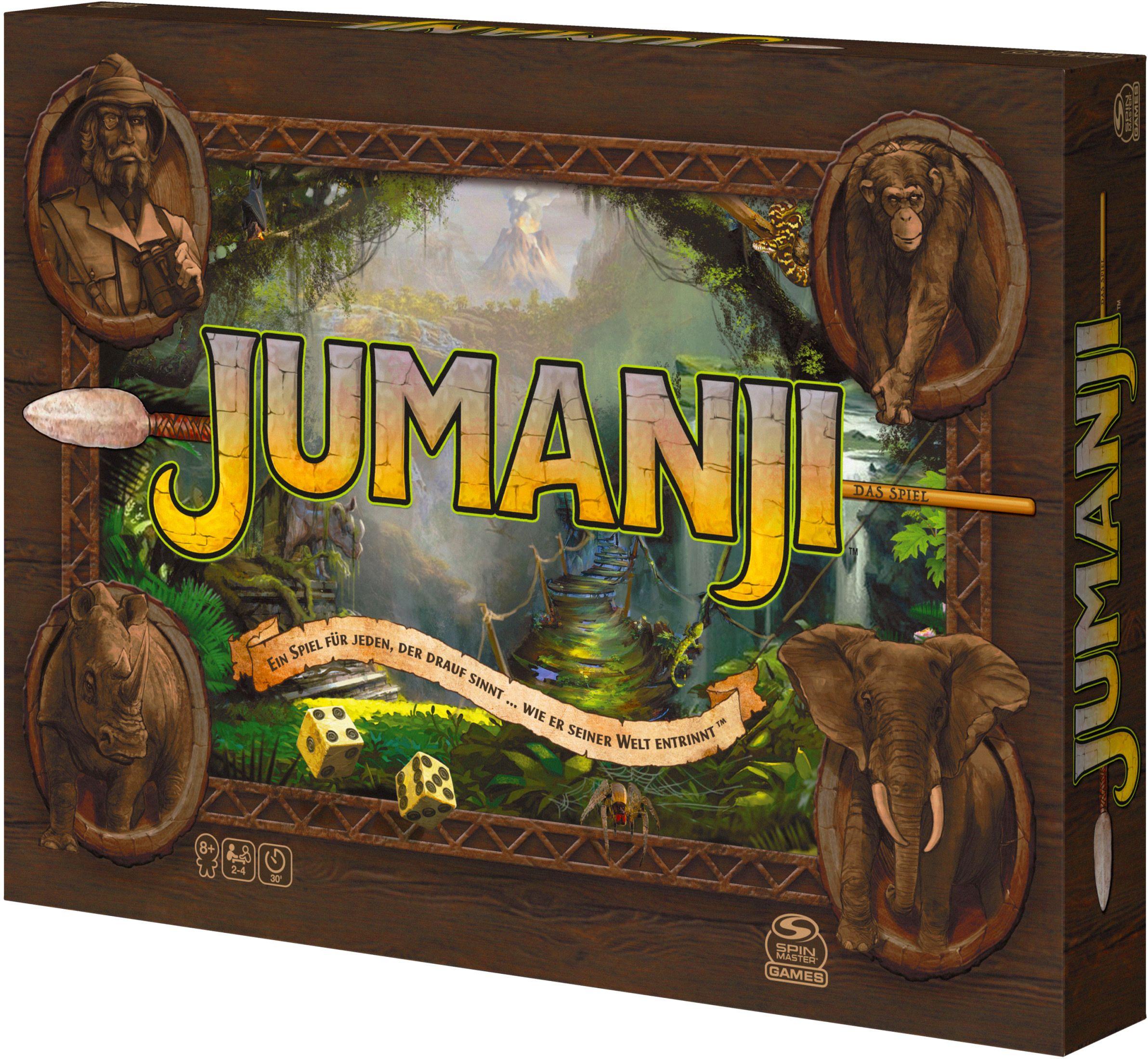 Produktbild Spin Master Games - Jumanji - das actiongeladene Familienspiel für 2–4 mutige Abenteurer ab 8 Jahren 5 von 6