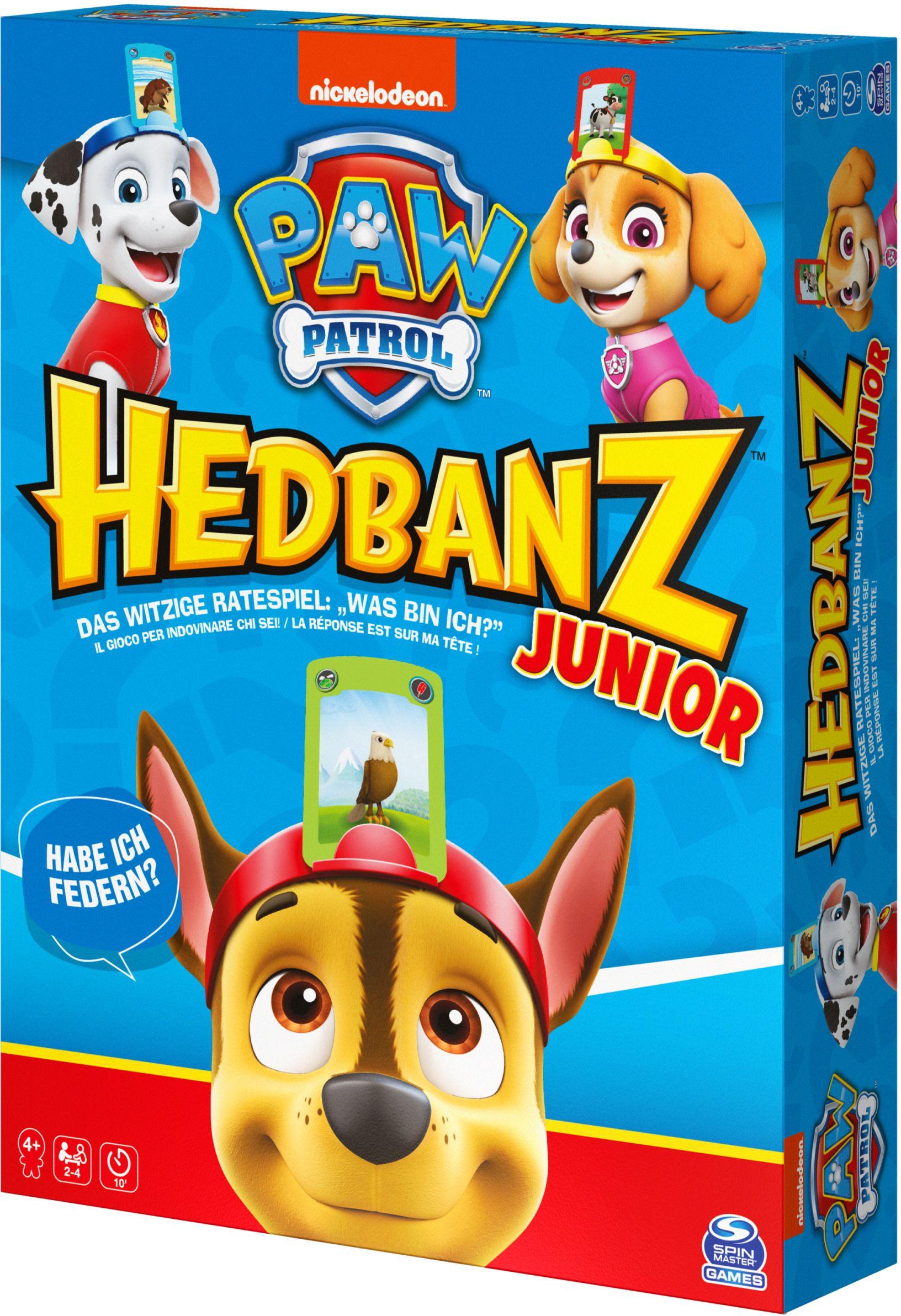 Produktbild Spin Master - Hedbanz Junior – Paw Patrol, das witzige Ratespiel für 2-4 Fellfreunde ab 4 Jahren 4 von 6