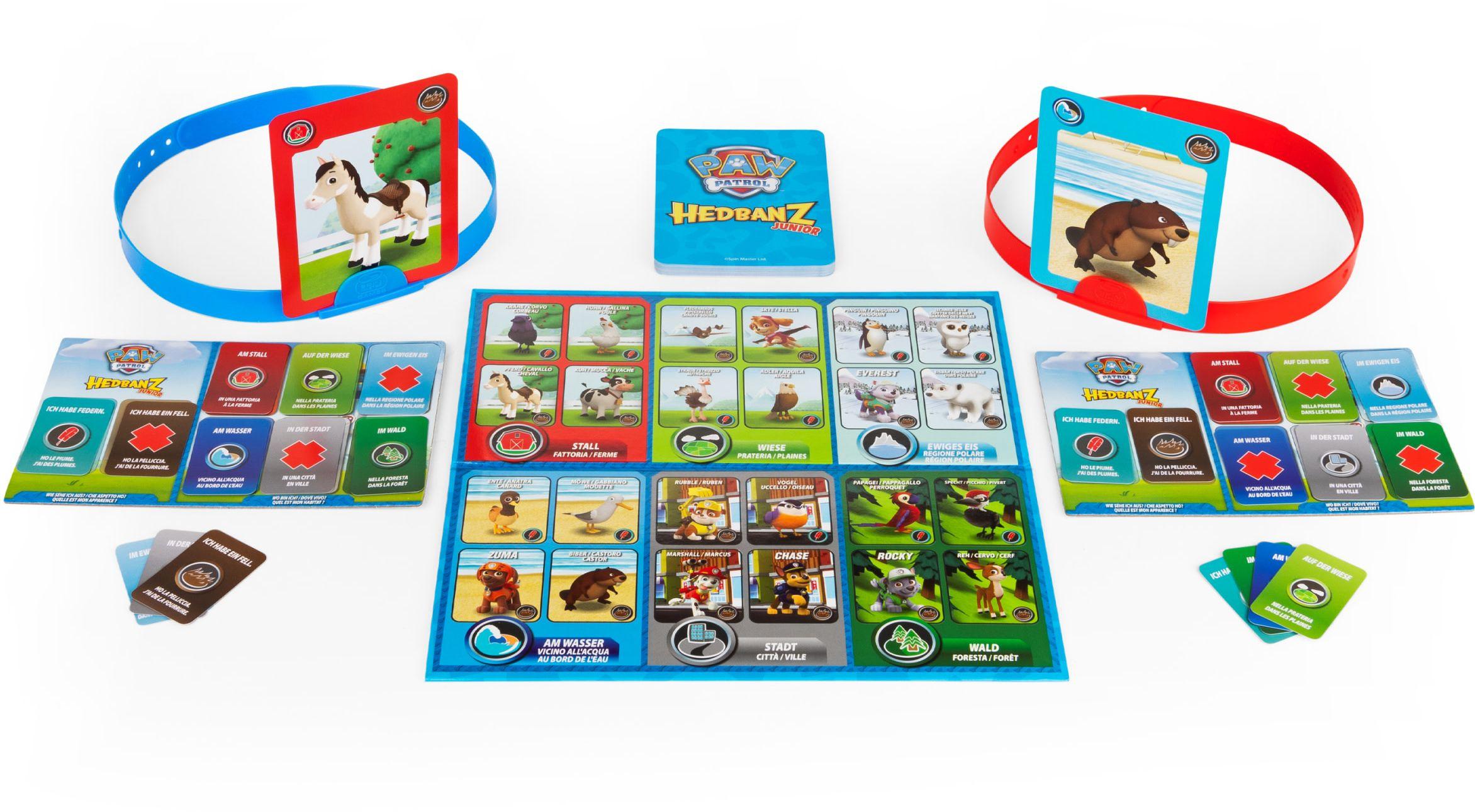 Produktbild Spin Master - Hedbanz Junior – Paw Patrol, das witzige Ratespiel für 2-4 Fellfreunde ab 4 Jahren 5 von 6