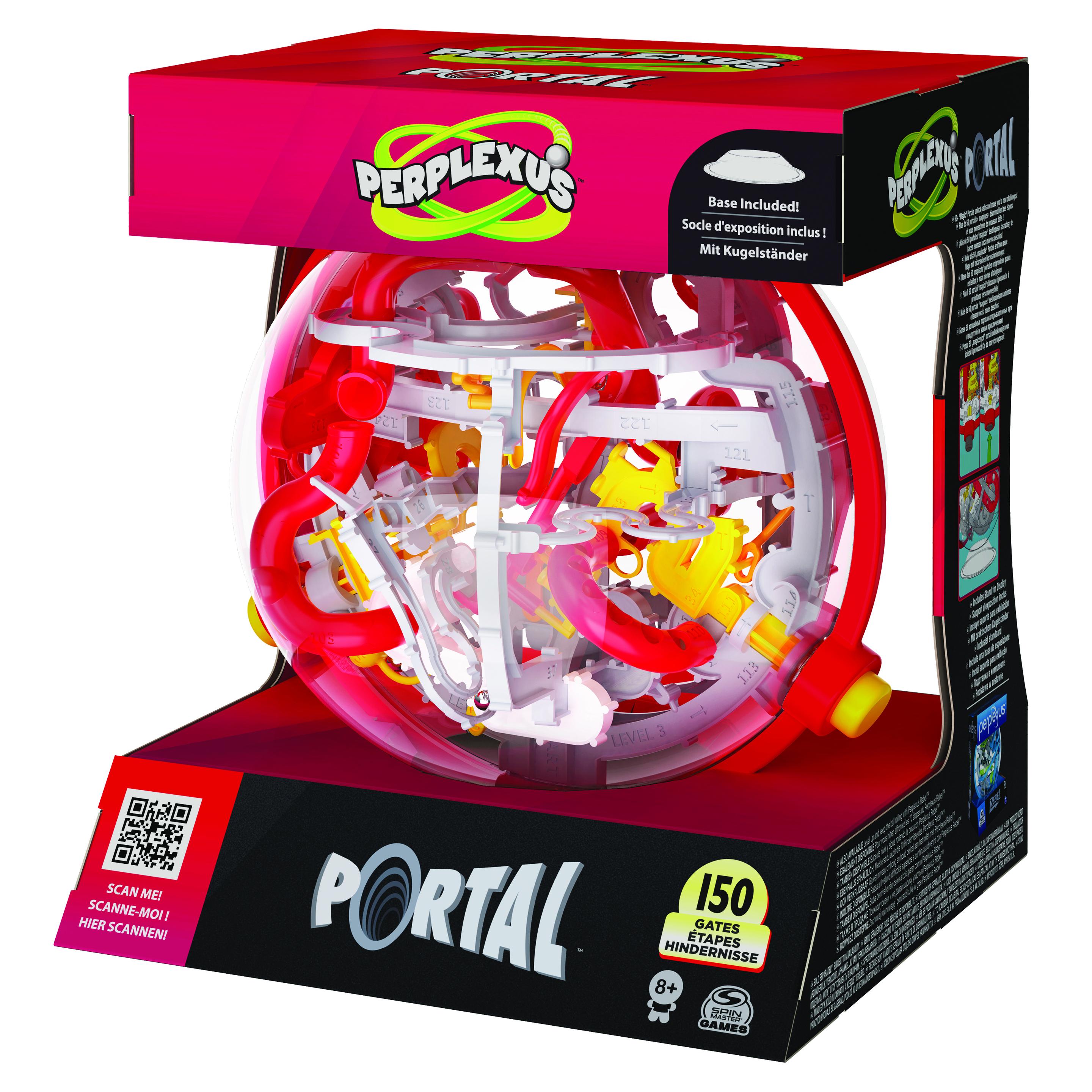 Produktbild Spin Master Games - Perplexus Portal, 3D-Kugellabyrinth mit 150 Hindernissen - und 50+ trickreichen Portal-Passagen 6 von 7