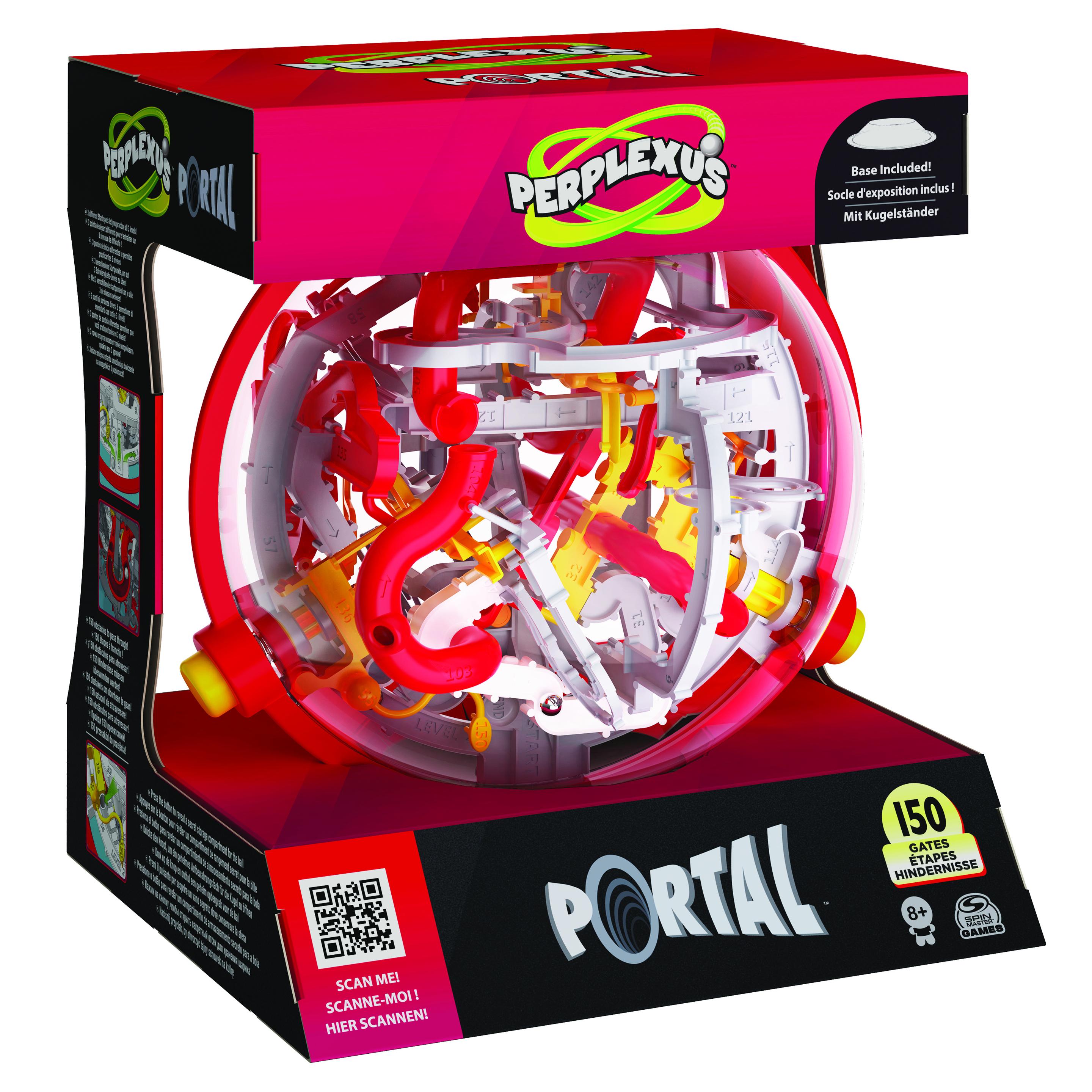 Produktbild Spin Master Games - Perplexus Portal, 3D-Kugellabyrinth mit 150 Hindernissen - und 50+ trickreichen Portal-Passagen 7 von 7