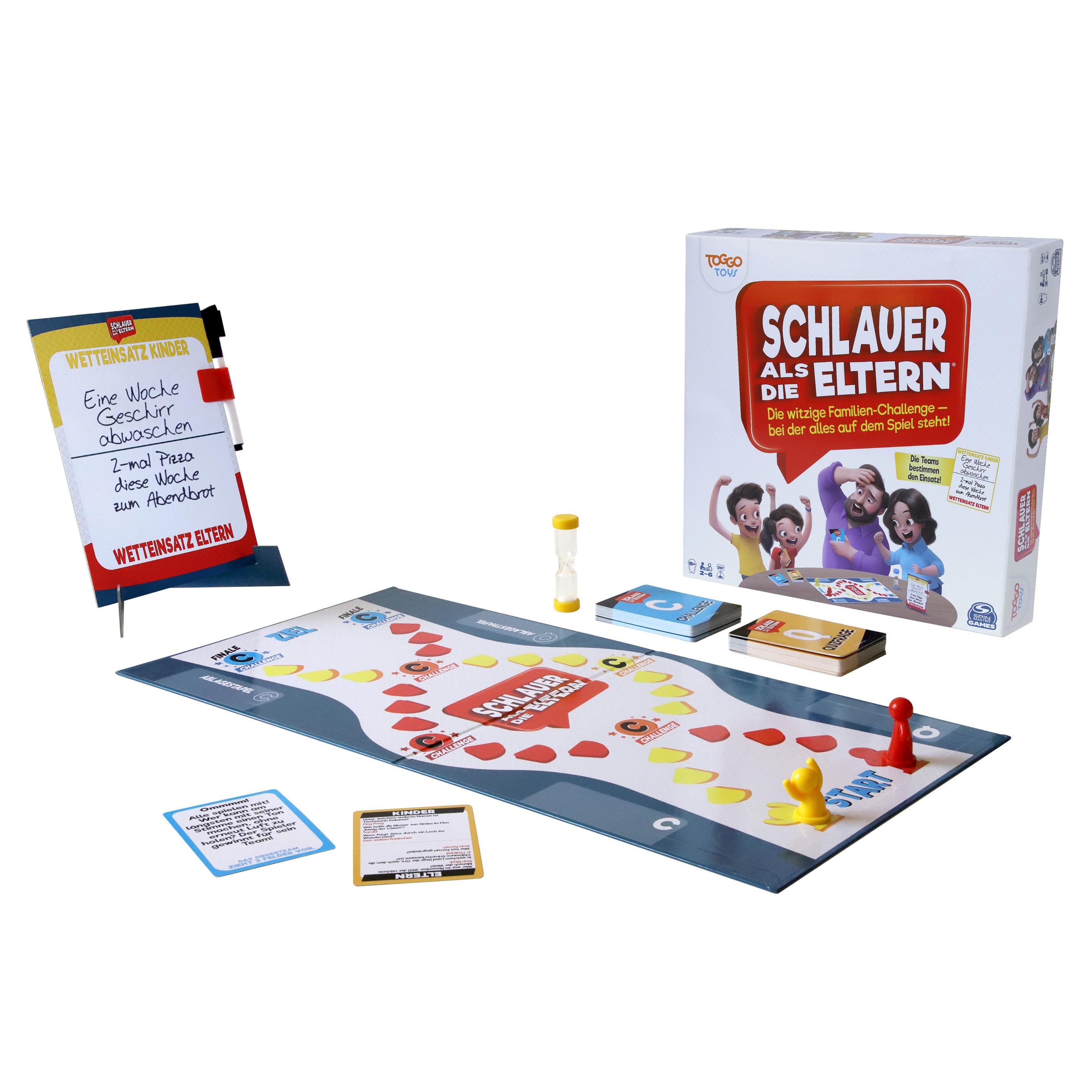 Produktbild Spin Master Games - Schlauer als die Eltern, spaßiges Quiz- und Actionspiel, bei dem Kinder gegen Eltern spielen 5 von 7