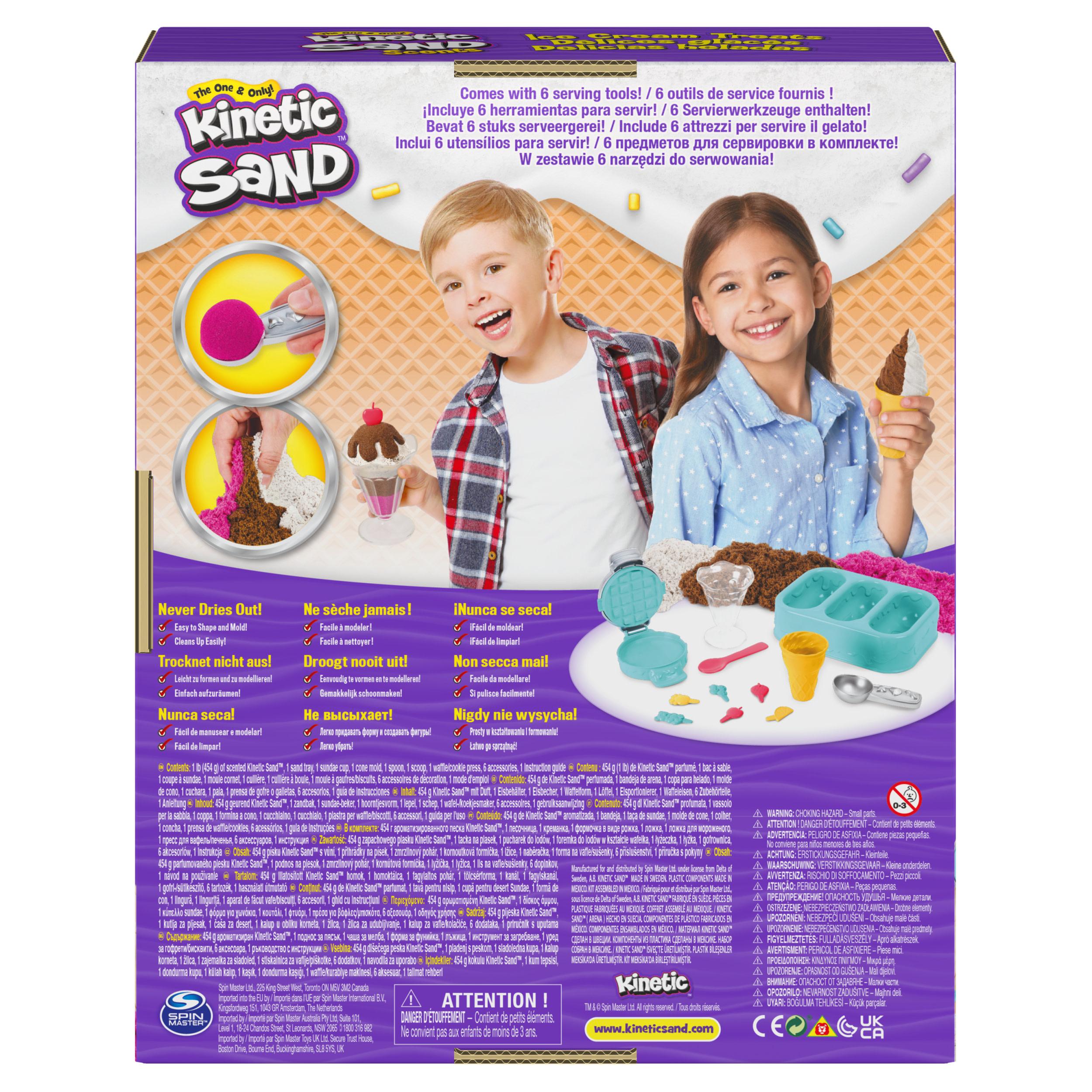 Produktbild Spin Master - Kinetic Sand Eiscreme Set mit Duftsand, 510 g 3 von 8