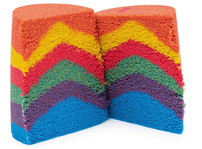 Produktbild Spin Master - Kinetic Sand - Rainbow Mix Set 383 Gramm 4 von 5