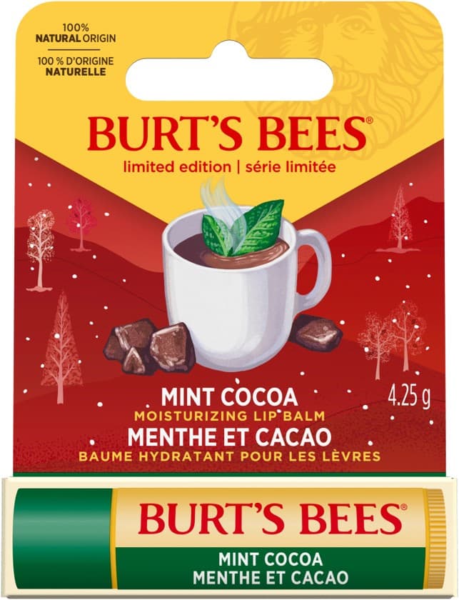 BURT'S BEES Kakao Minze Lip Balm Geschenkpackung