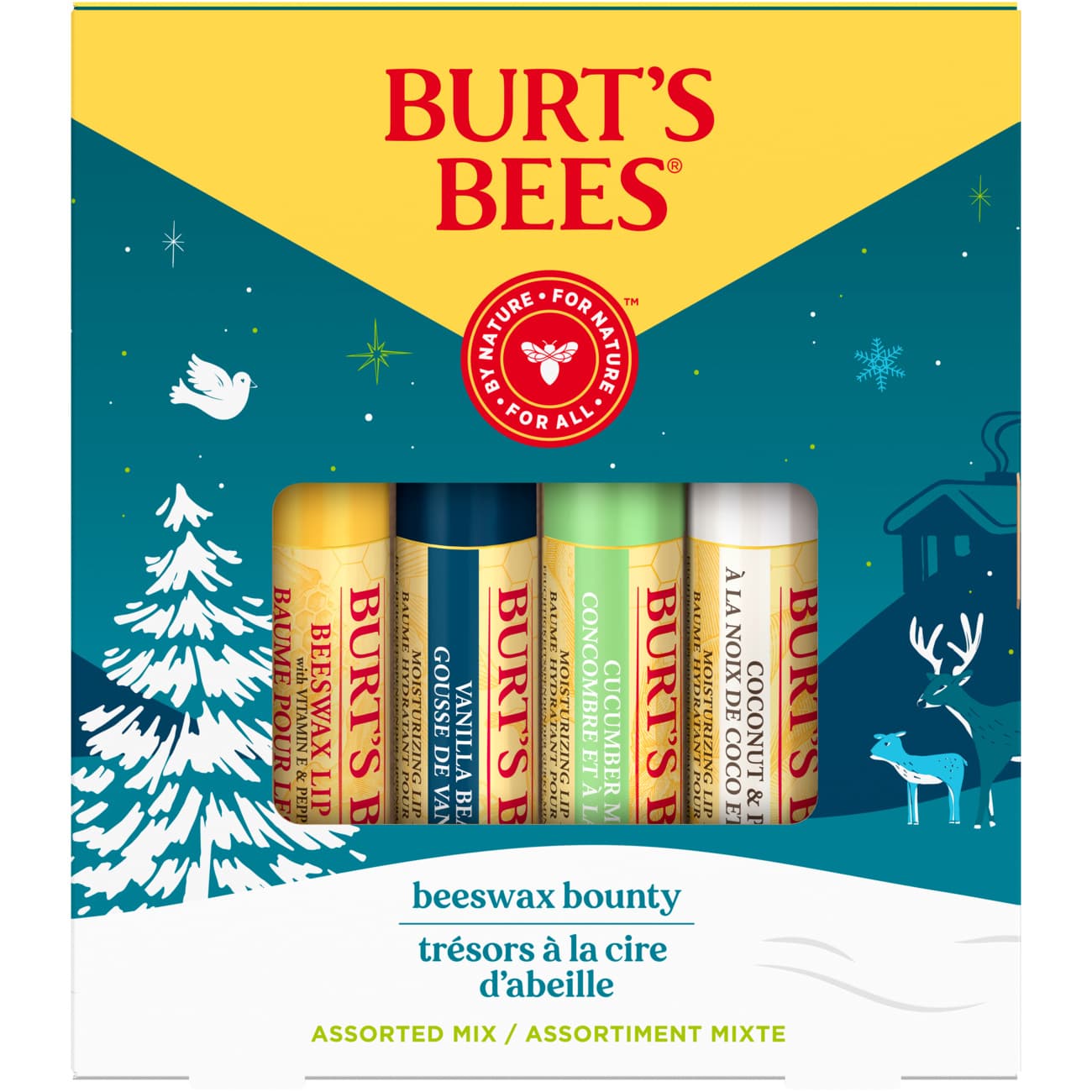 BURT'S BEES Lippenbalsam Beeswax Bounty Geschenkpackung