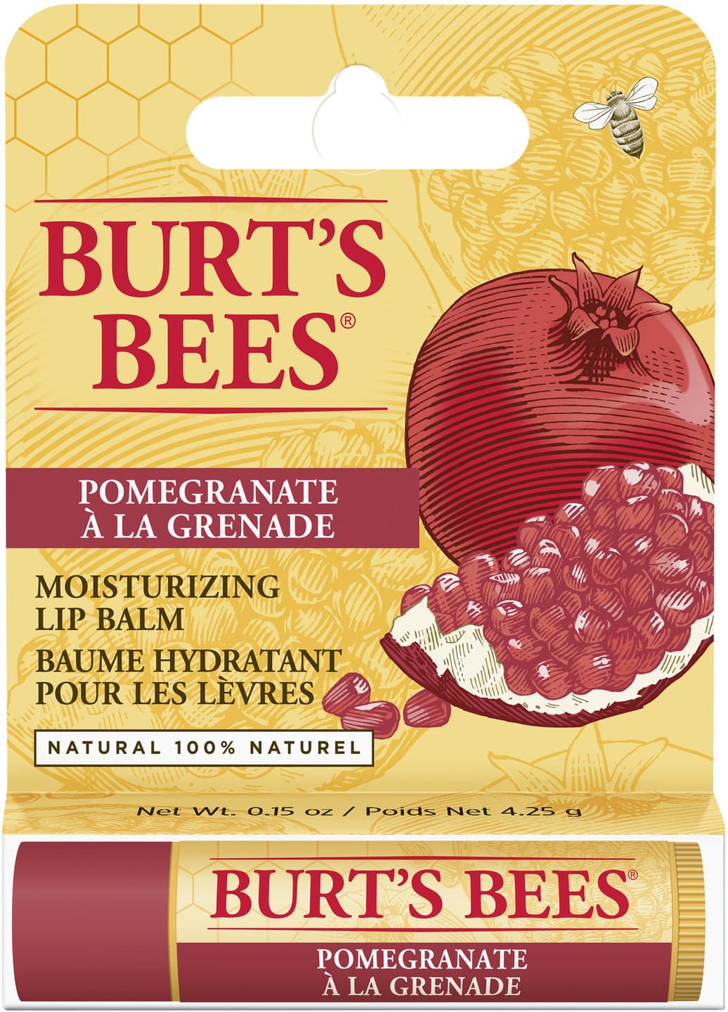BURT'S BEES Pomegranate Lip Balm