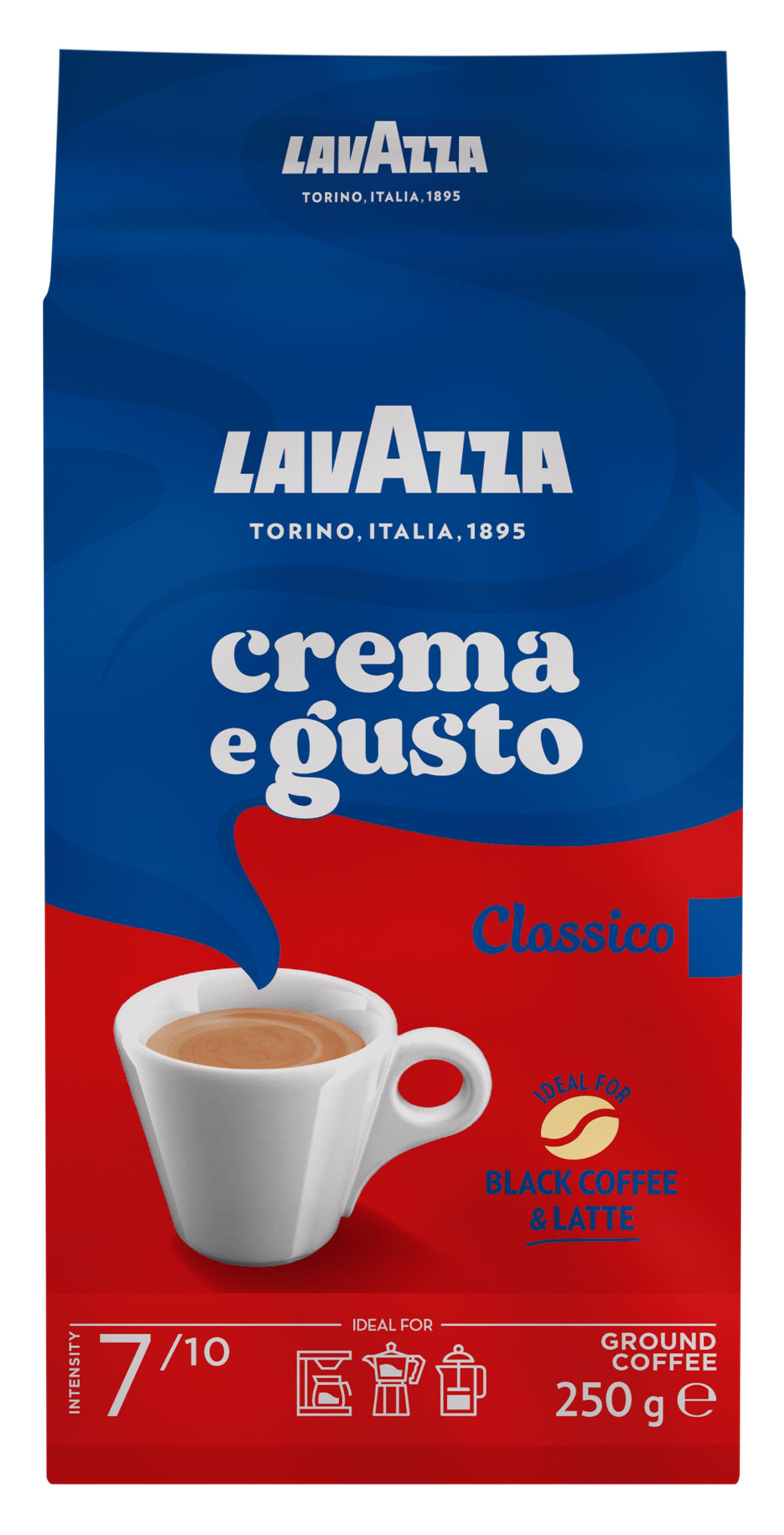 LAVAZZA Kaffee Crema e Gusto gemahlen