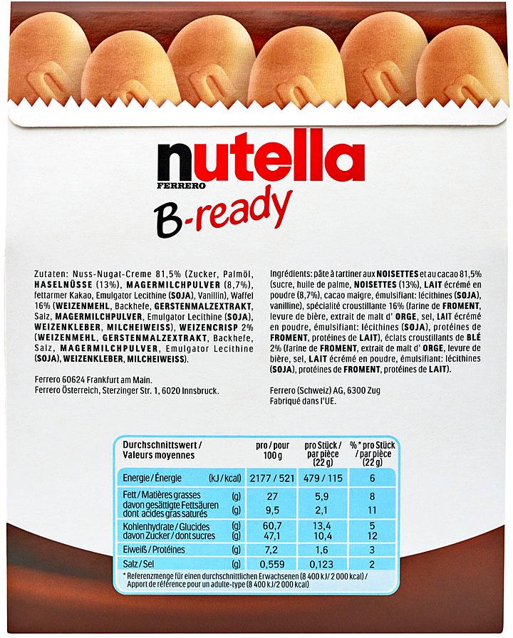Produktbild Ferrero nutella B-ready 2 von 2
