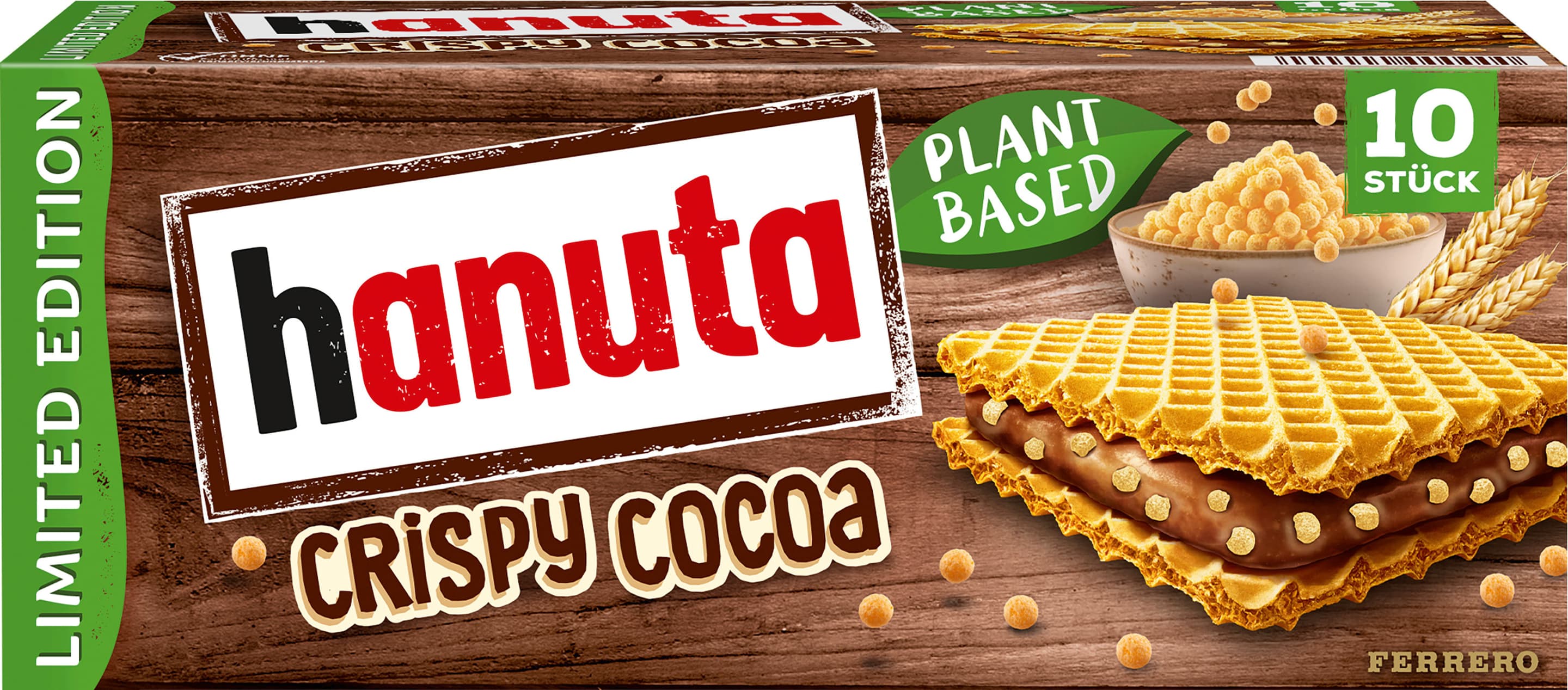 hanuta Crispy Cocoa plant-based vegan
