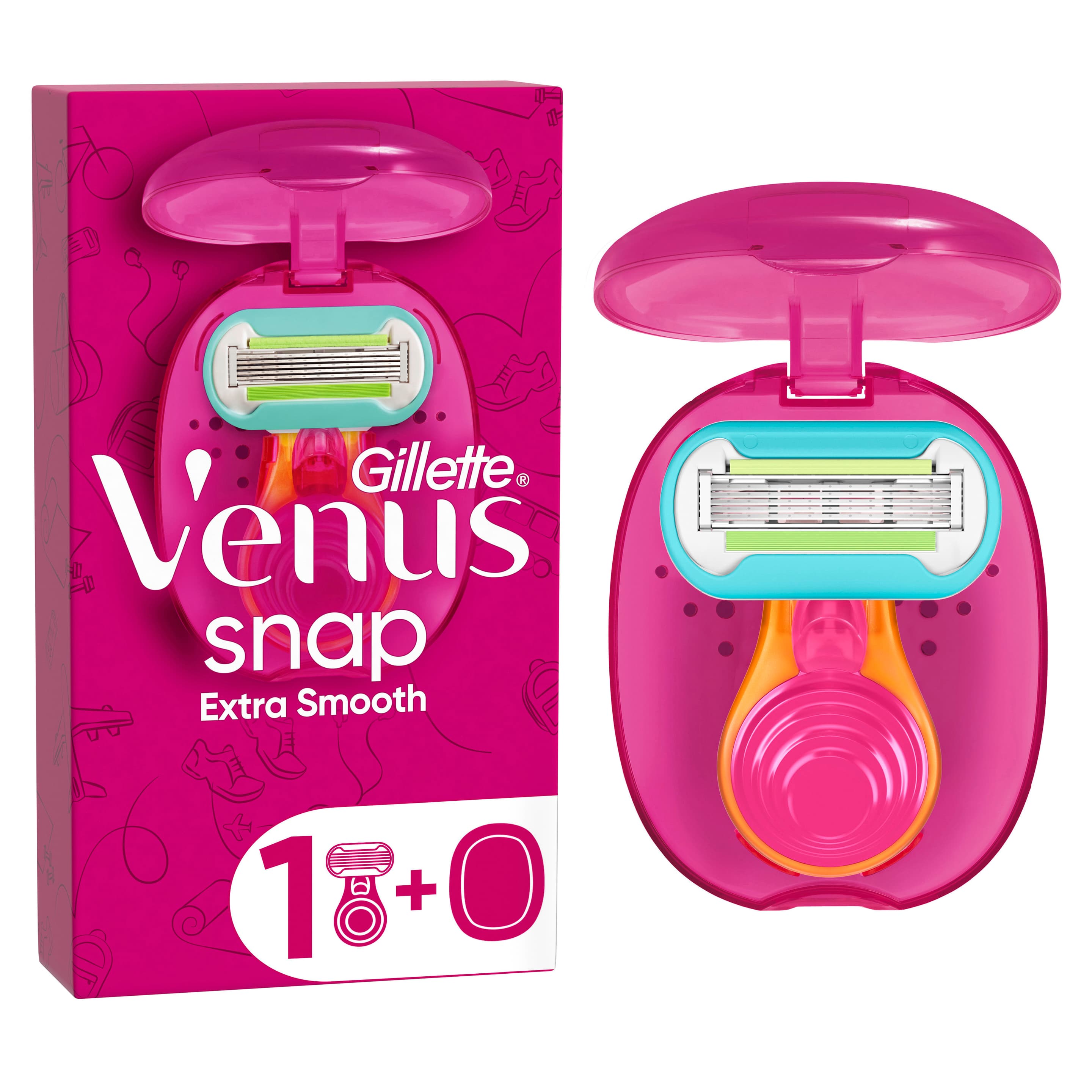 Produktbild Gillette Venus Rasierer Extra Smooth Snap 9 von 9
