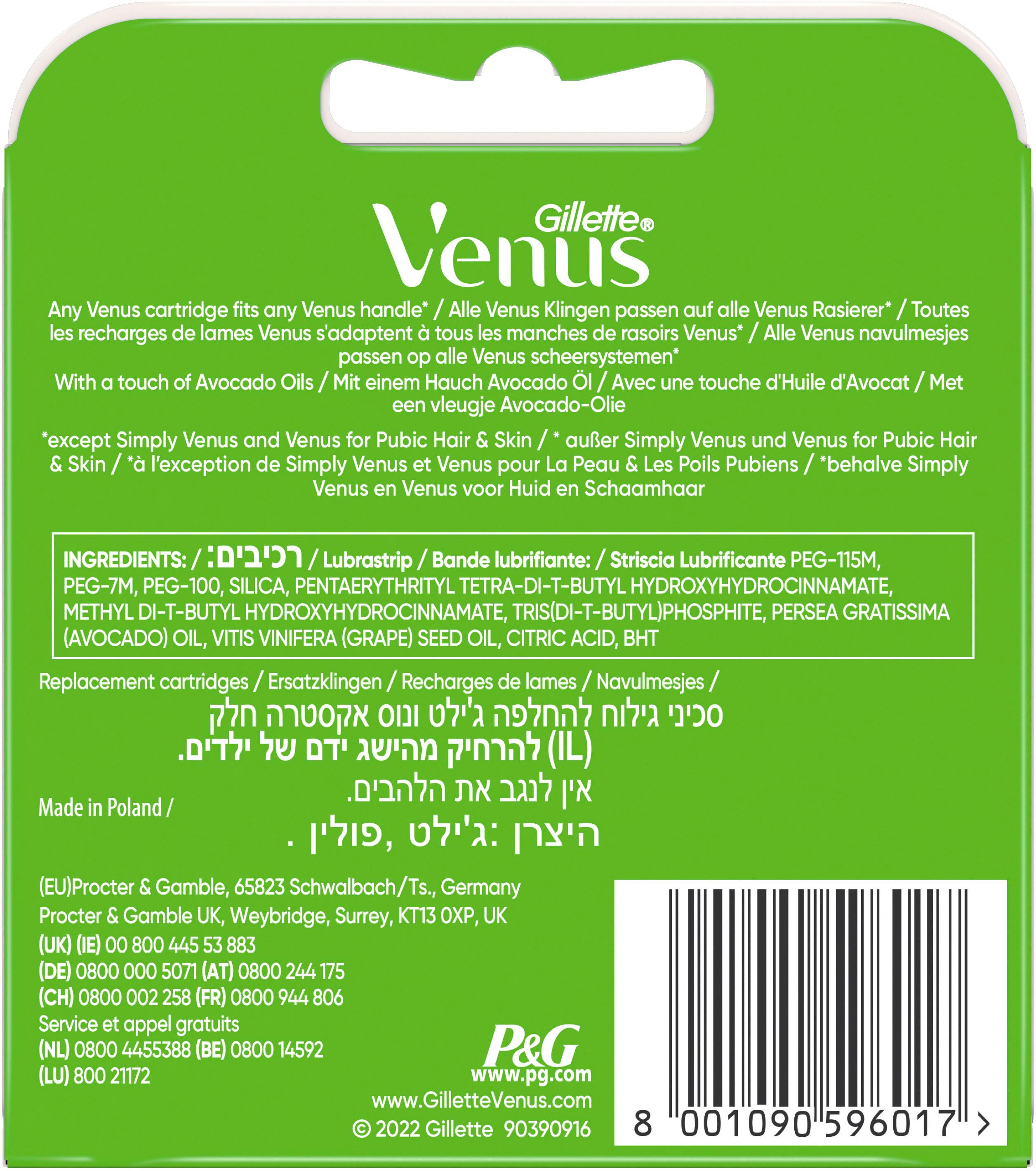 Produktbild Gillette Venus Klingen Extra Smooth 2 von 15