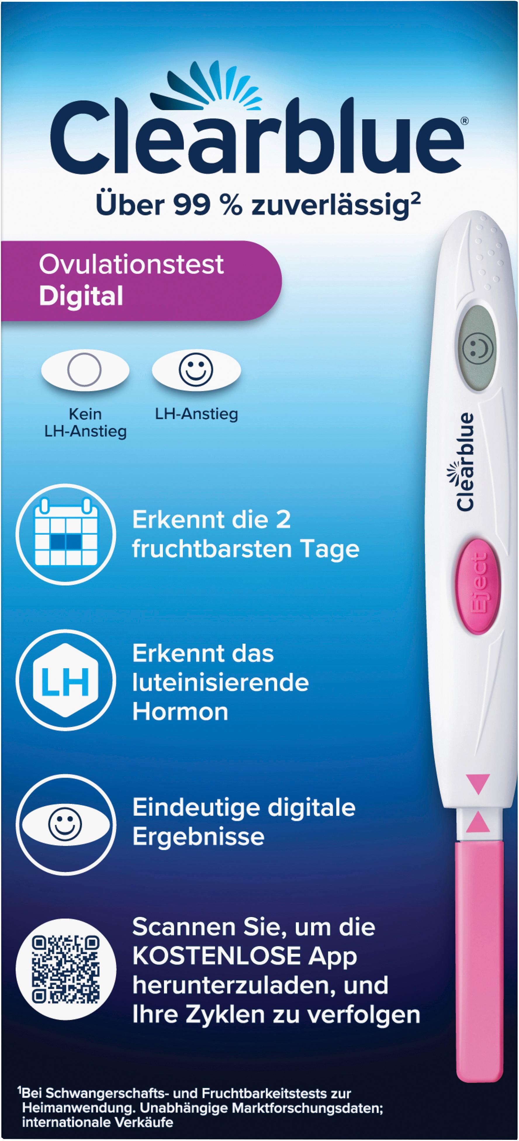 Produktbild Clearblue Ovulationstest Digital 2 von 16