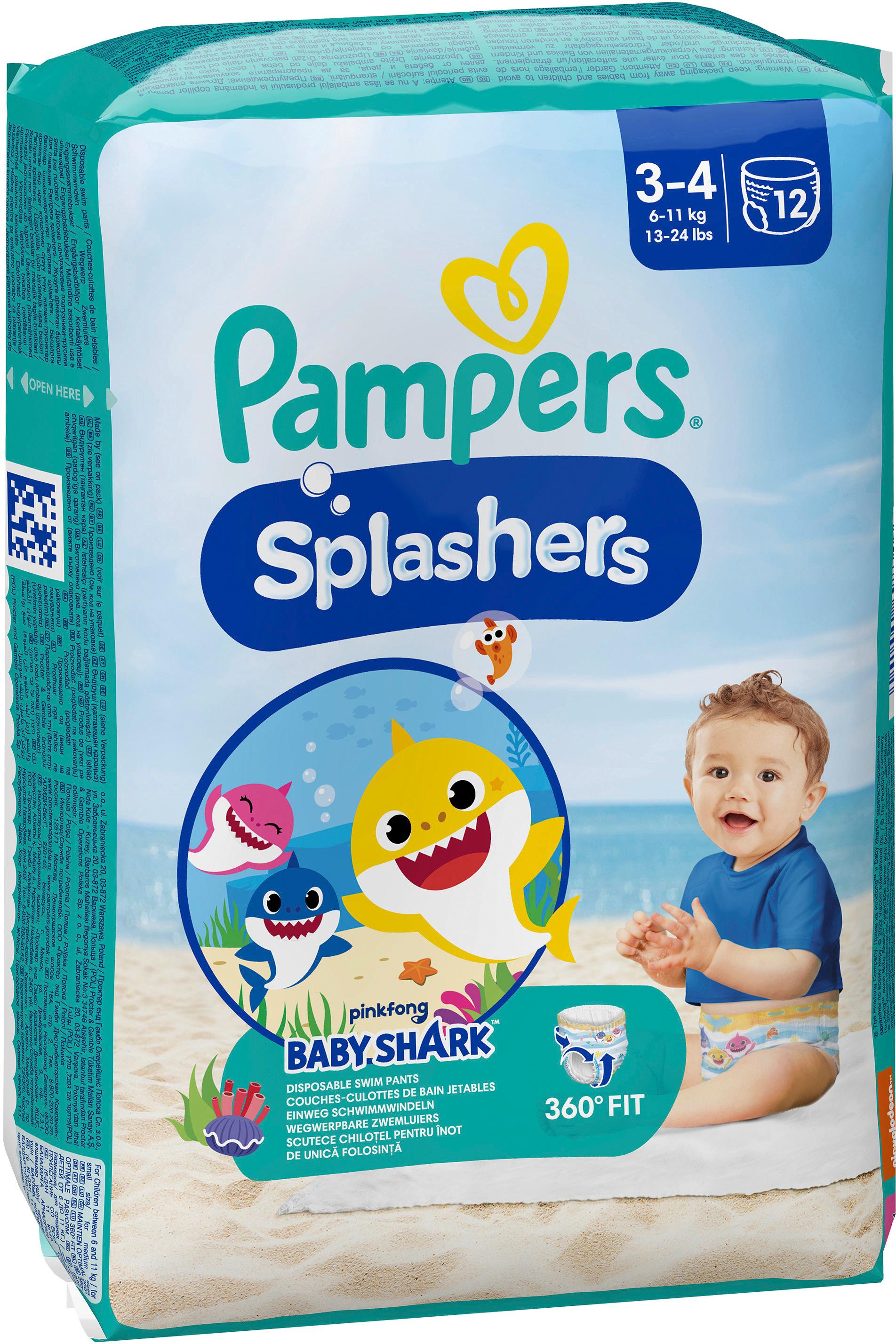 Produktbild Pampers Splashers Schwimmwindeln Gr. 3 6-11kg 5 von 12