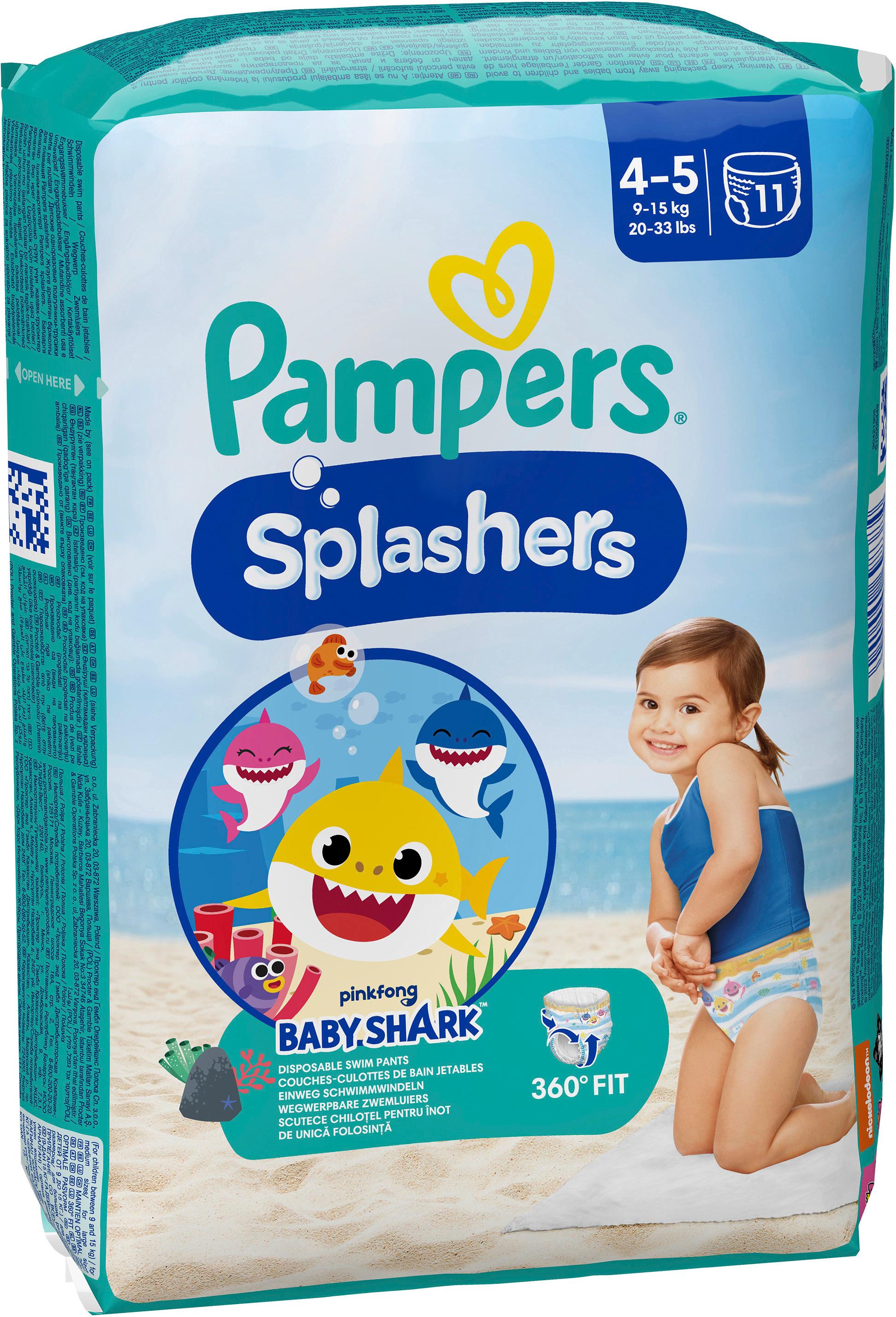 Produktbild Pampers Splashers Schwimmwindeln Gr. 4 9-15kg 5 von 12