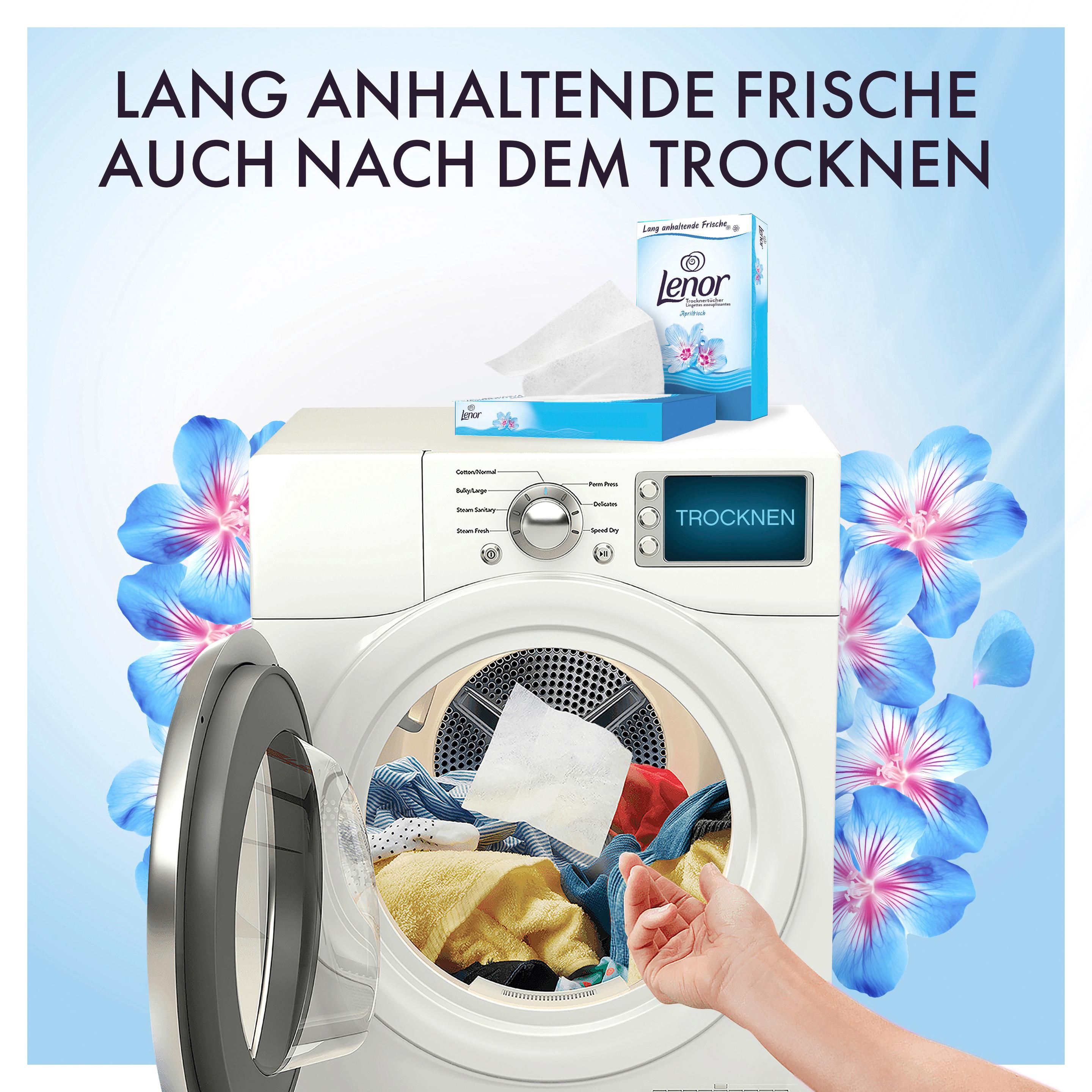 Produktbild Lenor Trocknertücher Aprilfrisch 3 von 7