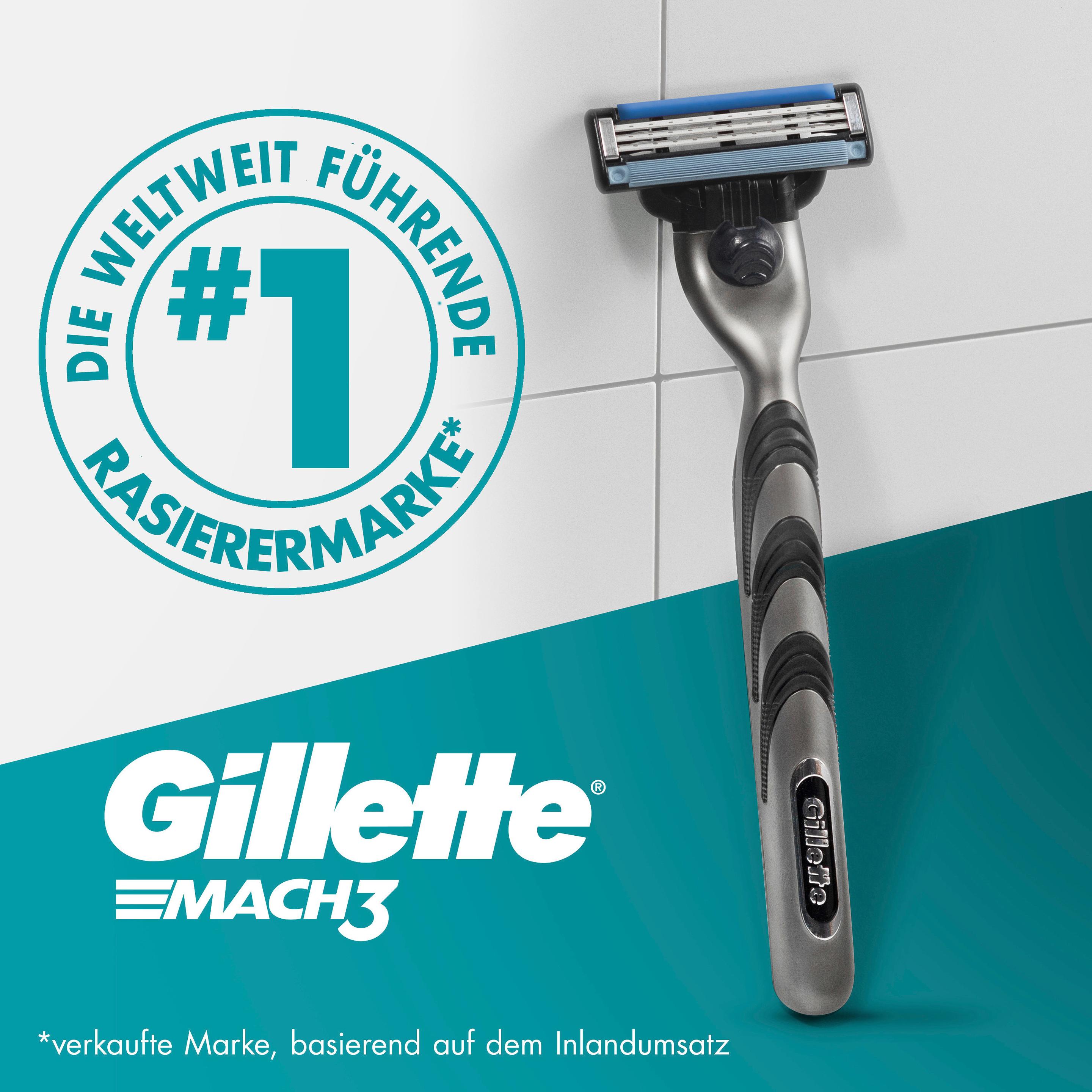 Produktbild Gillette MACH3 Klingen 8 Stück + Handstück 8 von 9
