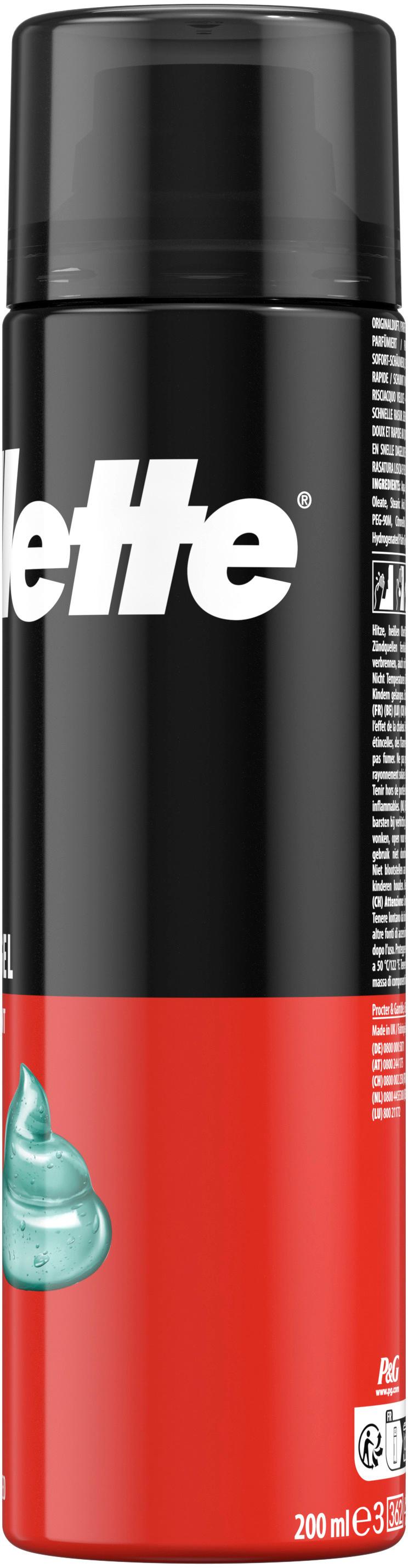 Produktbild Gillette Rasiergel Original Basis 200 ml 4 von 4