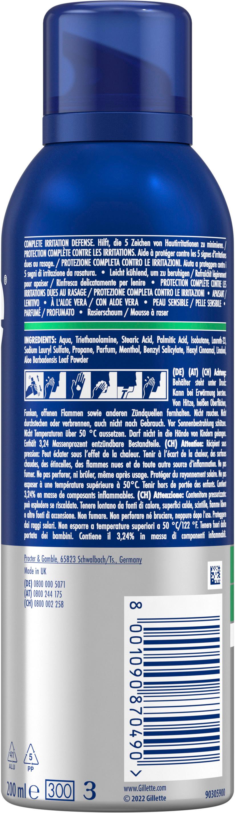 Produktbild Gillette Rasierschaum Series Sensitive 200 ml 2 von 7