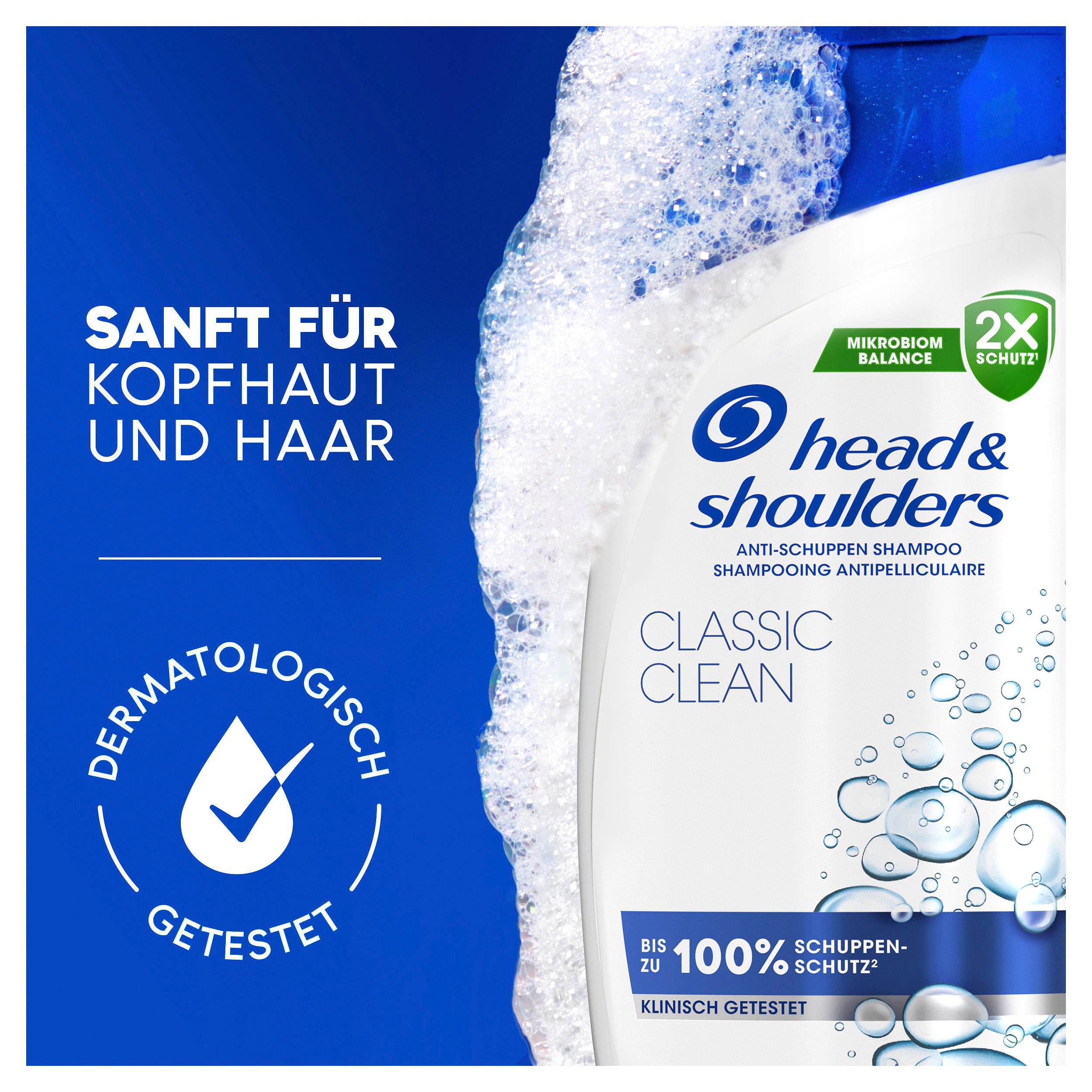 Produktbild head&shoulders Anti Schuppen Shampoo classic clean 6 von 7