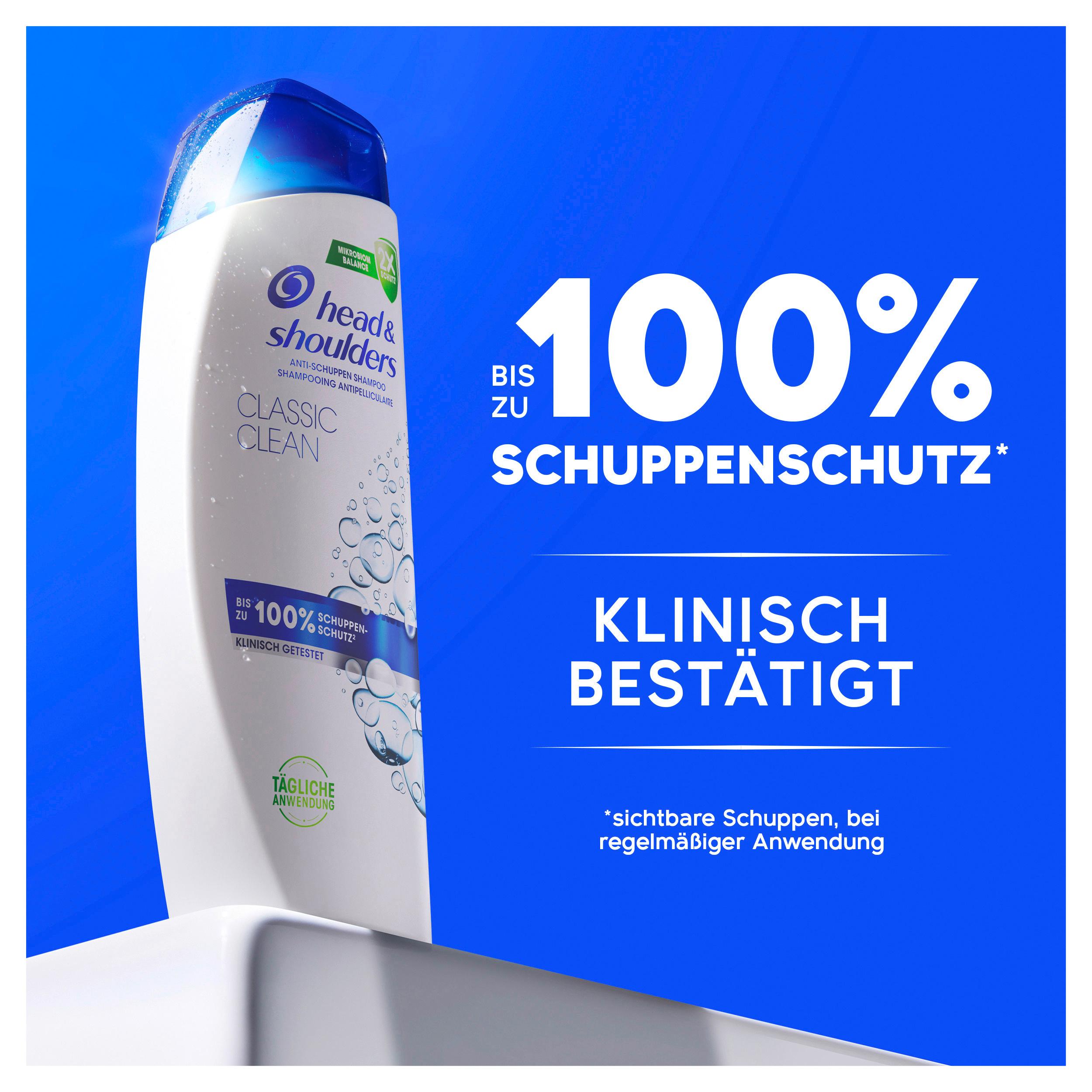 Produktbild head&shoulders Anti Schuppen Shampoo classic clean 7 von 7