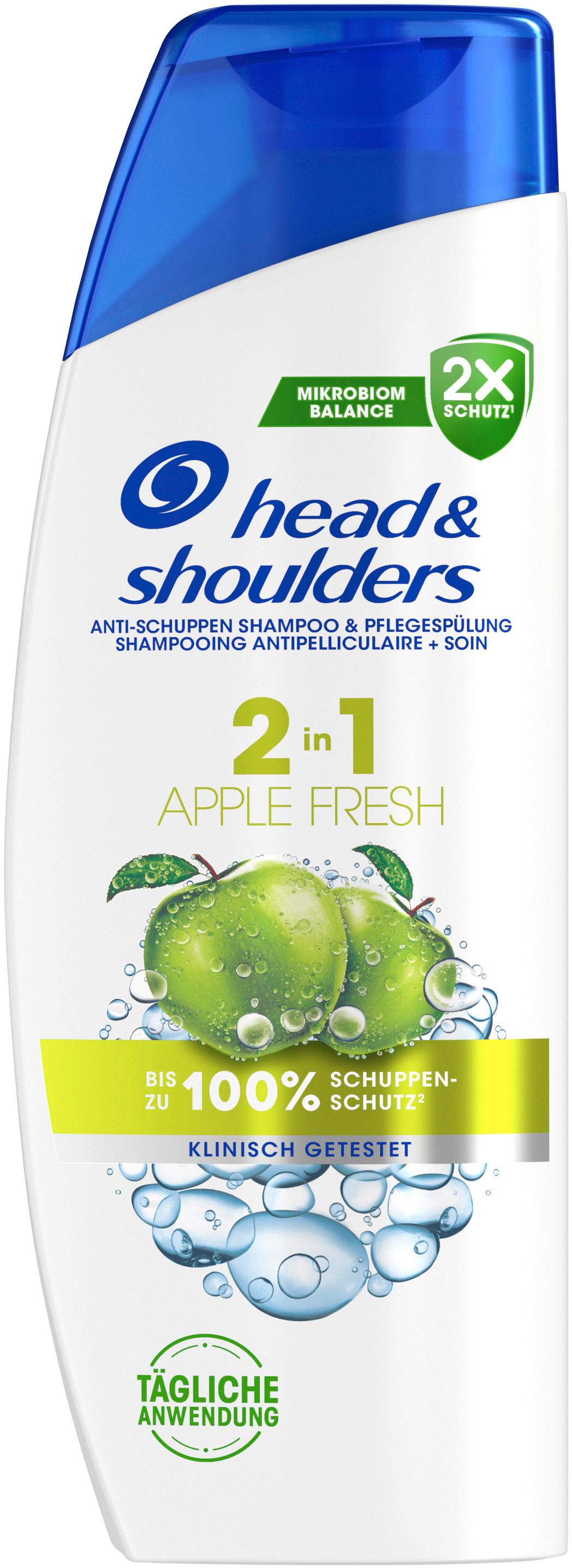 head&shoulders Haarshampoo 2in1 apple fresh 250ml
