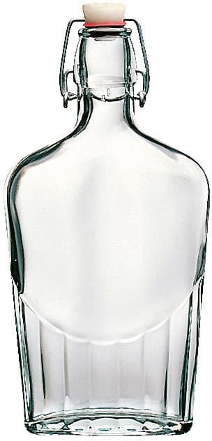 BORMIOLI ROCCO Glasflasche mit Bügelverschluss Fiaschetta 500ml