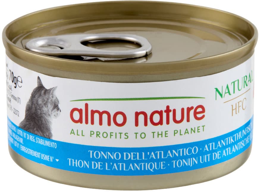 almo nature Katzennassfutter Adult Natural Atlantikthunfisch