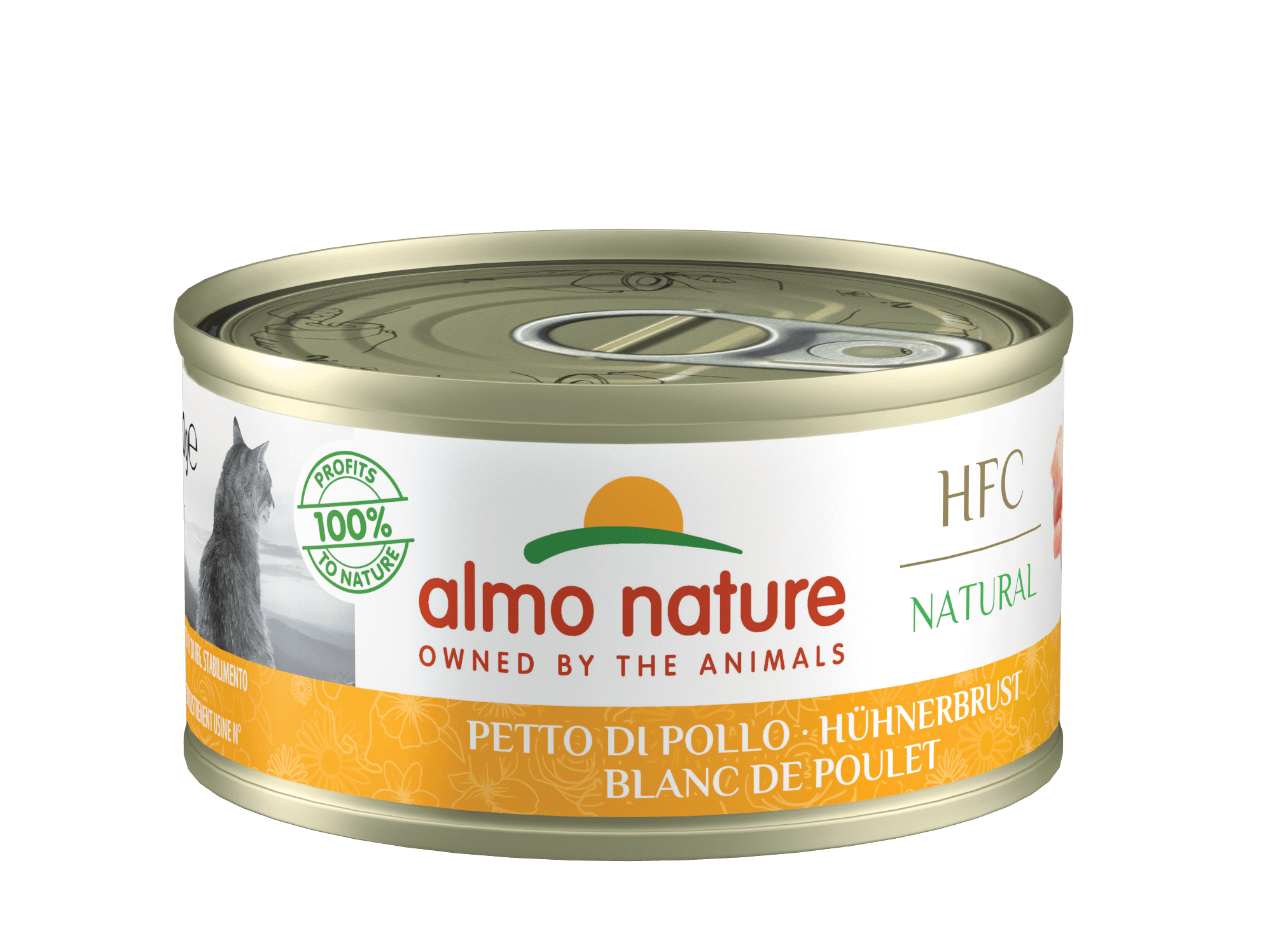 almo nature Katzennassfutter Cat Adult Hühnerbrust