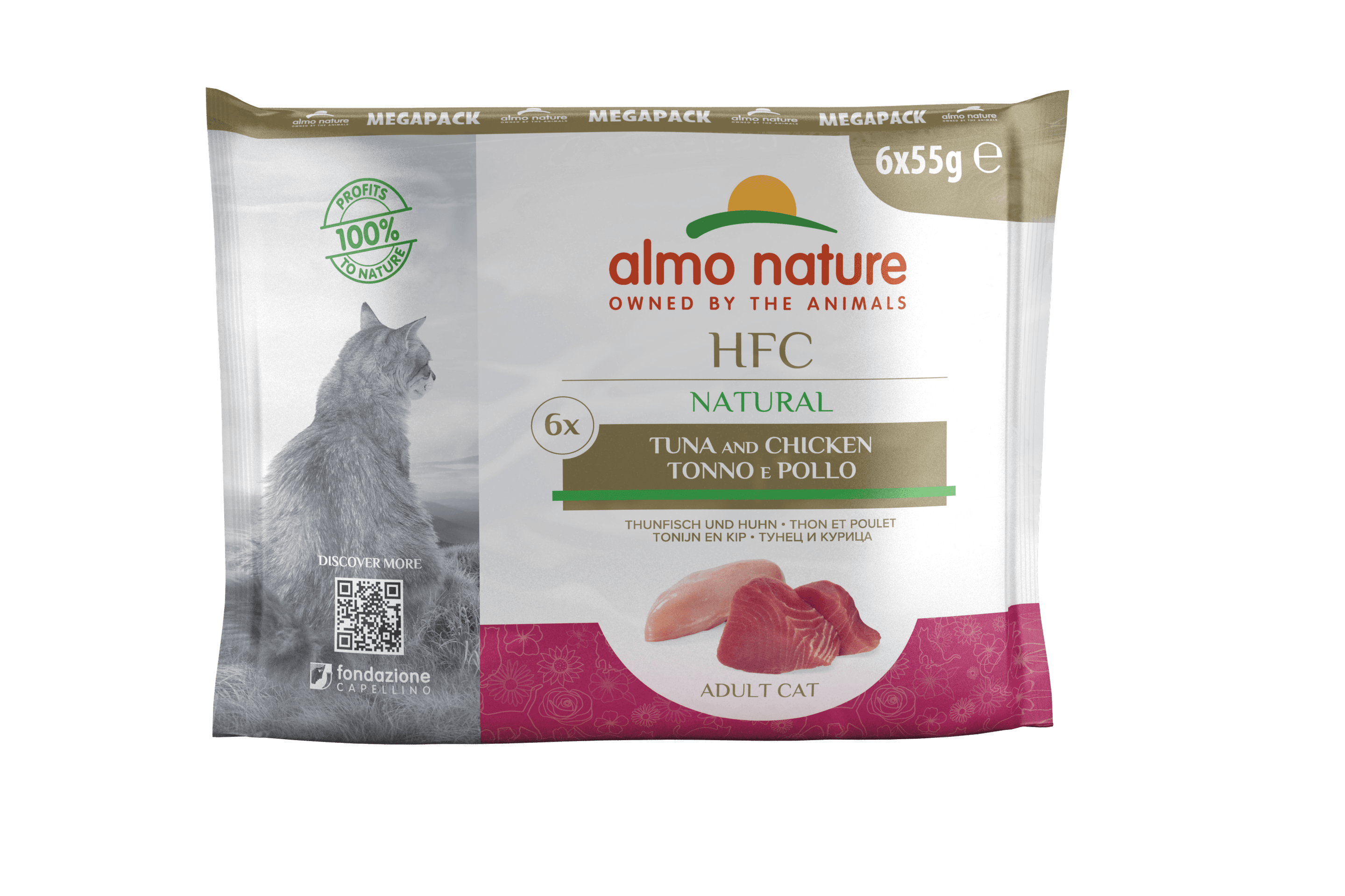 almo nature Katzennassfutter Cat Natural Thunfisch und Huhn