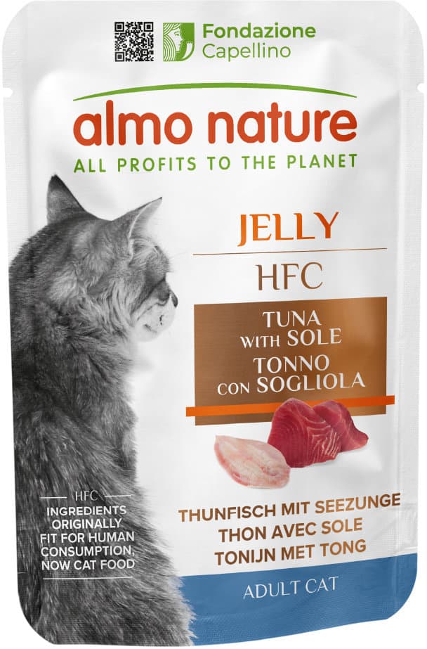 almo nature Katzennassfutter P.B. Natural Jelly Thunfisch+Seezunge