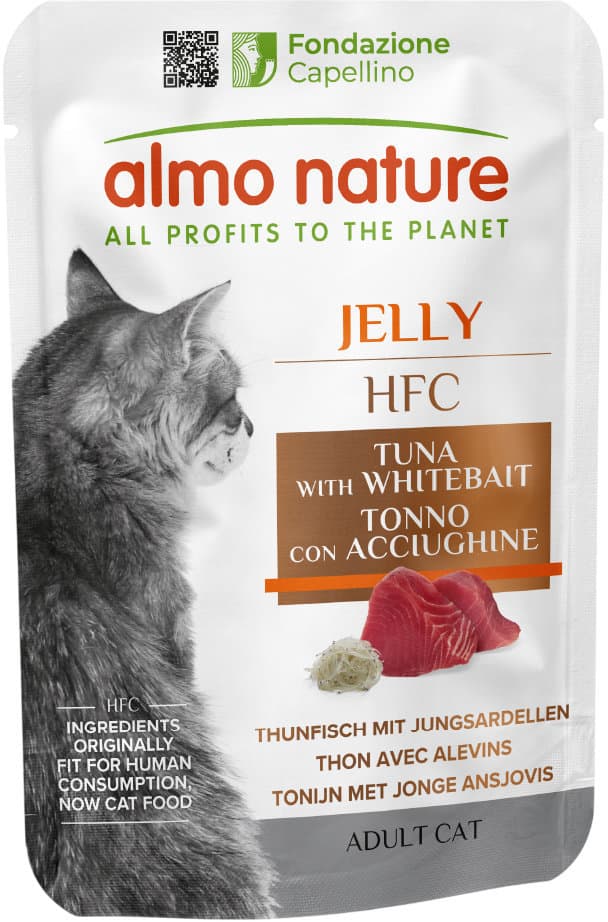 almo nature Katzennassfutter P.B. Natural Jelly Thunfisch+Jungsard