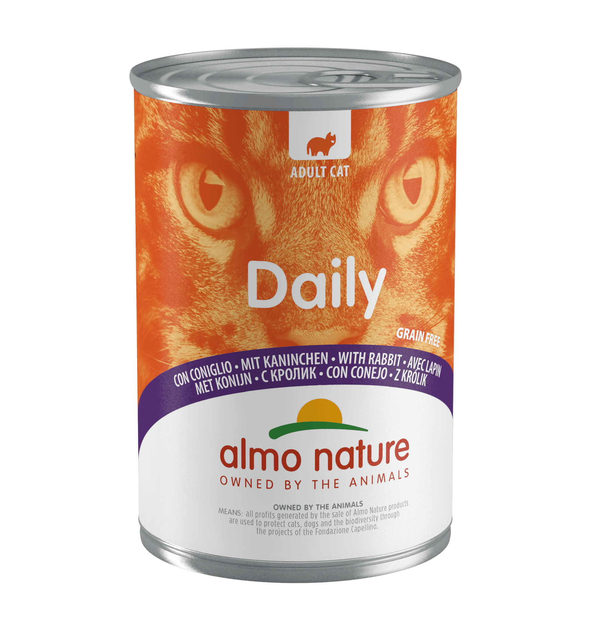 almo nature Katzennassfutter Daily Häppchen mit Kaninchen